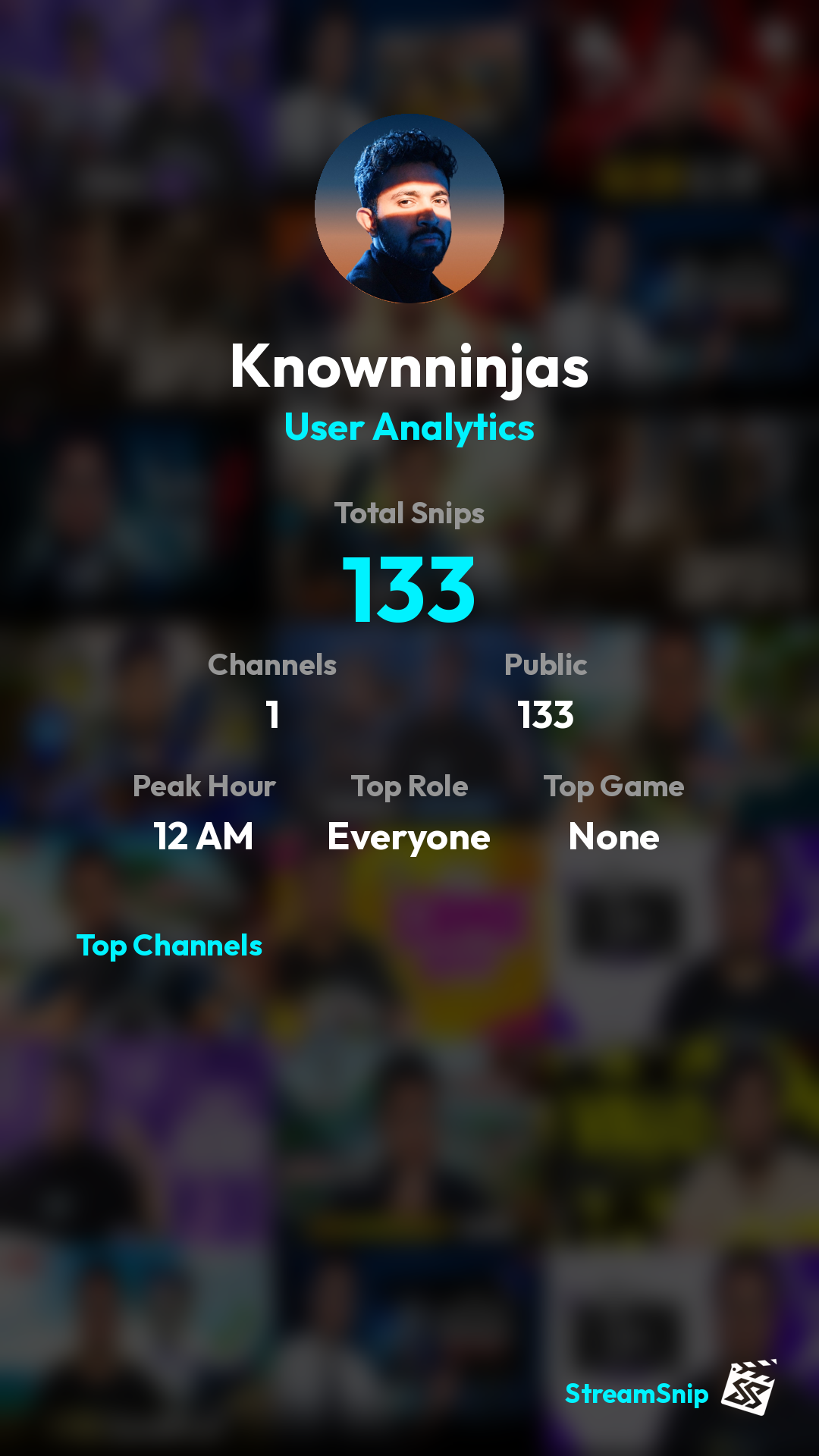 Stats Share Card