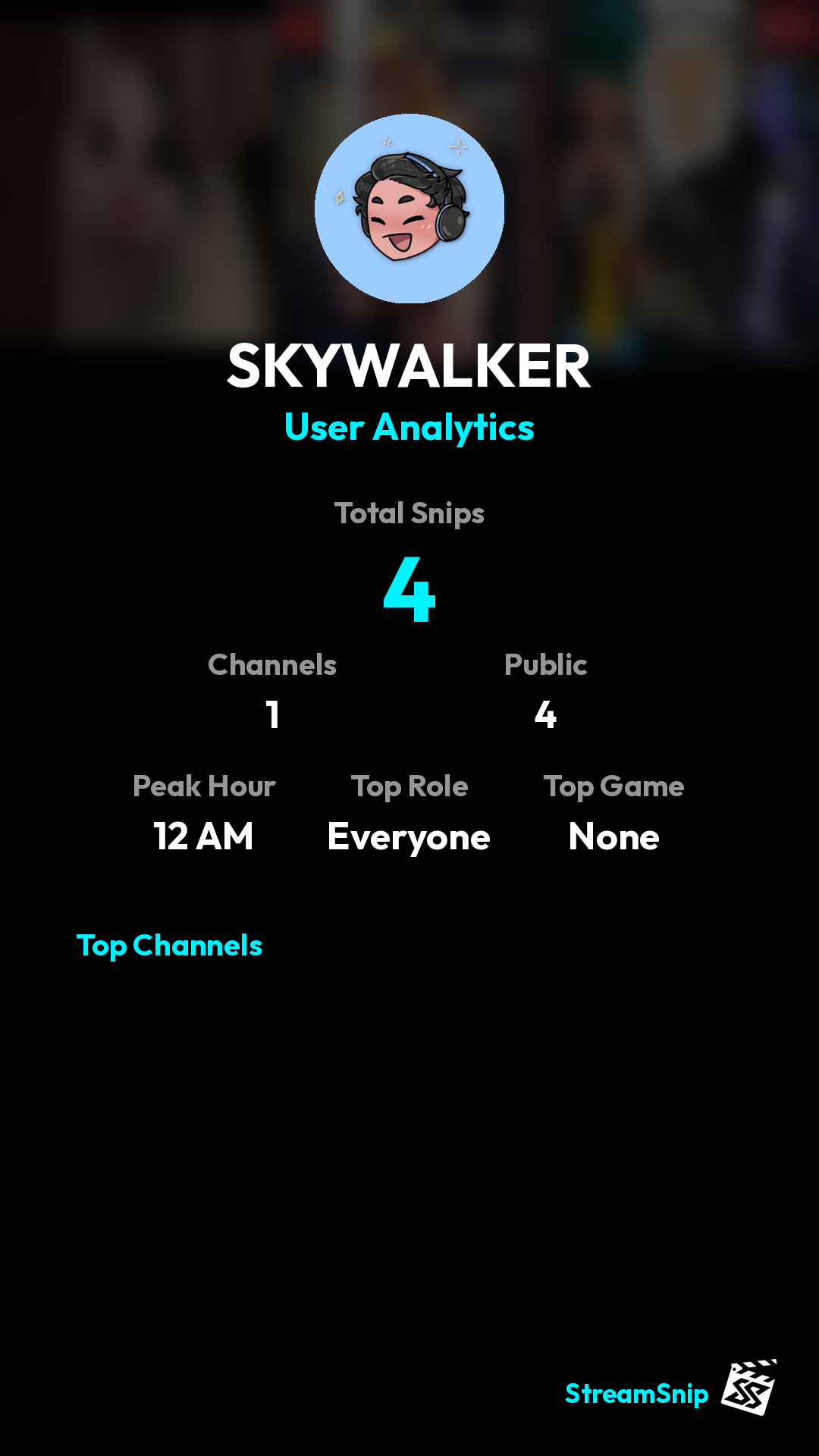 Stats Share Card