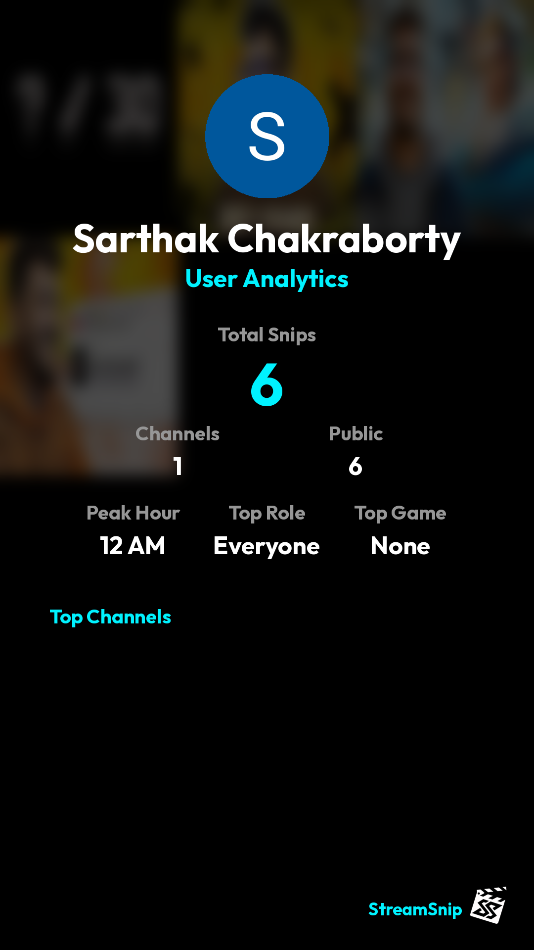 Stats Share Card