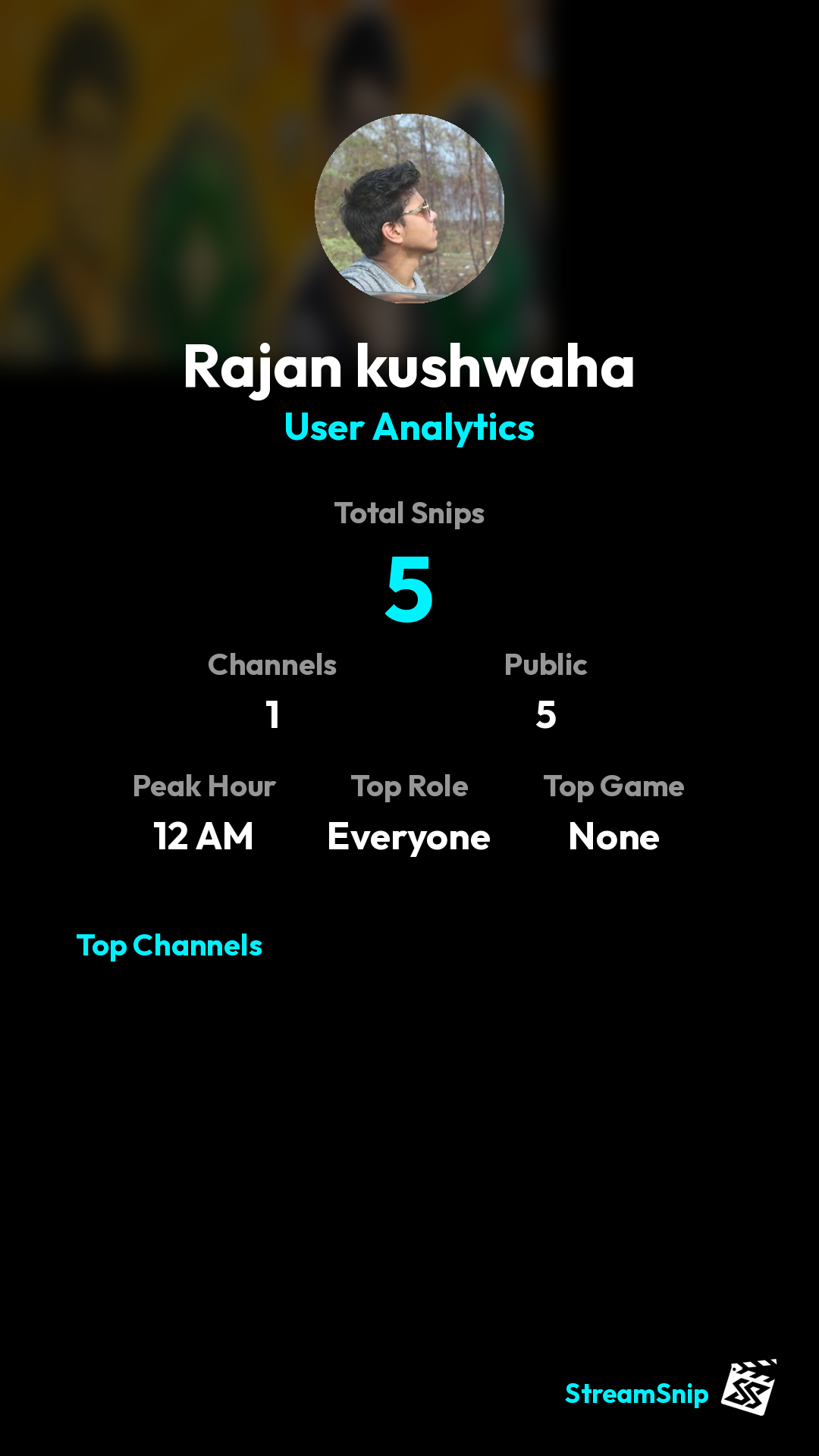 Stats Share Card