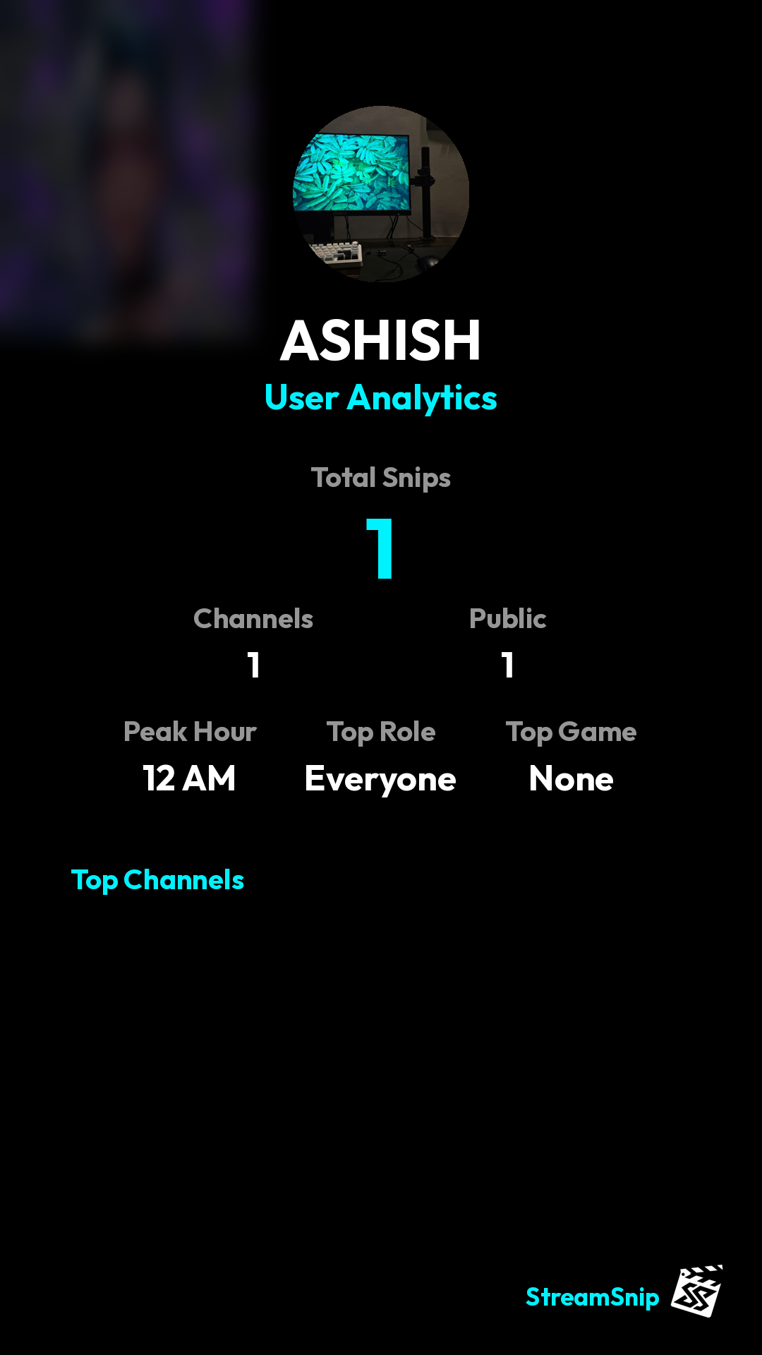 Stats Share Card