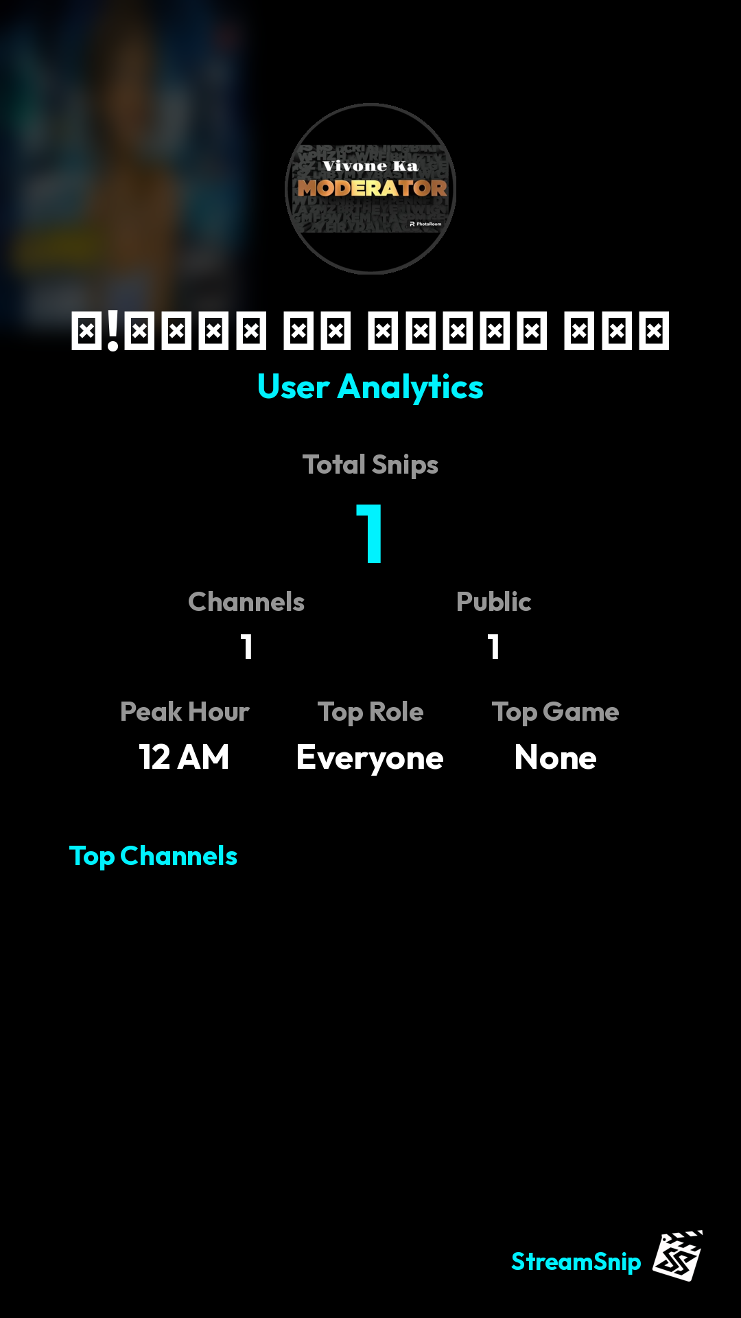 Stats Share Card