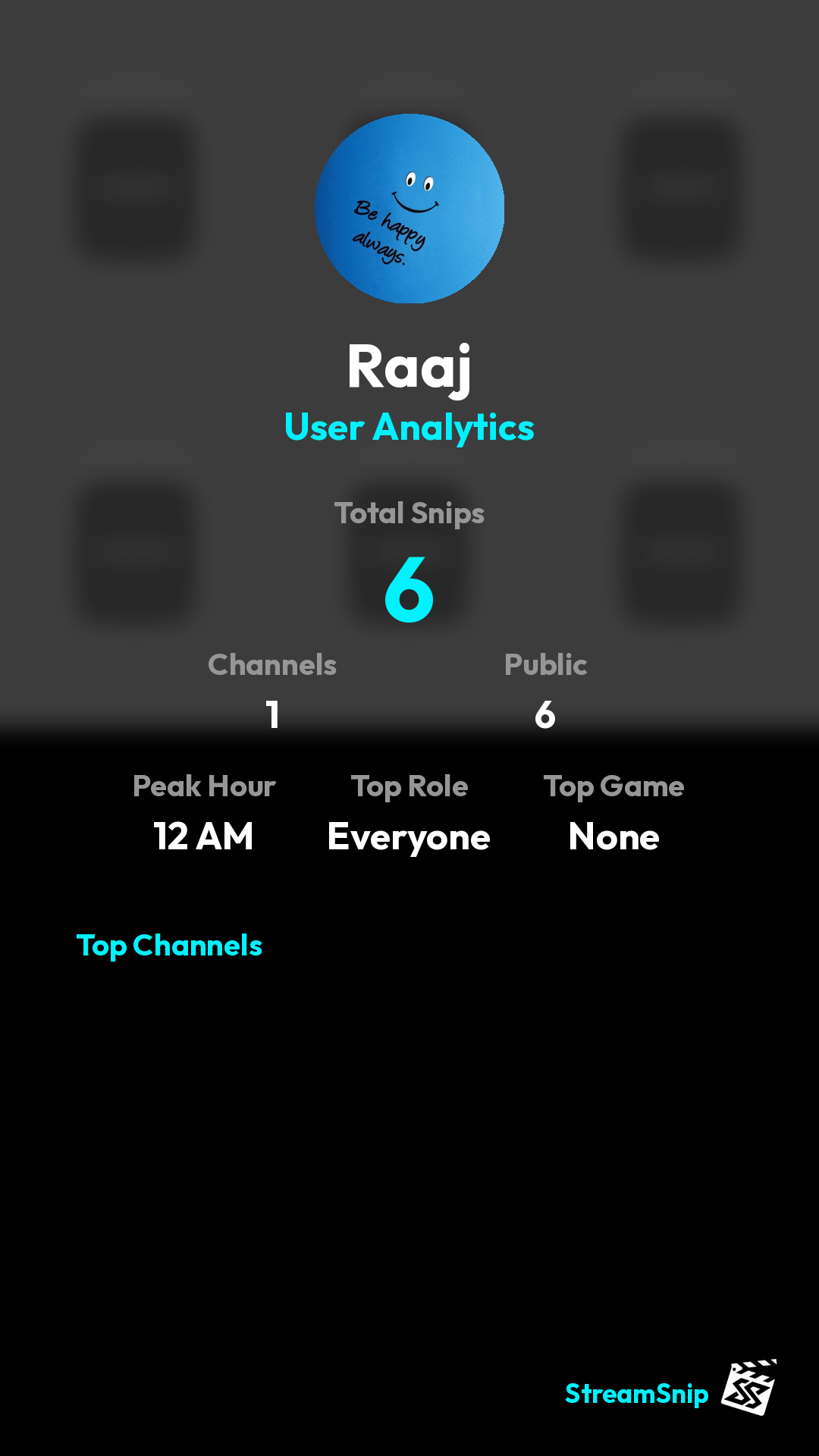 Stats Share Card