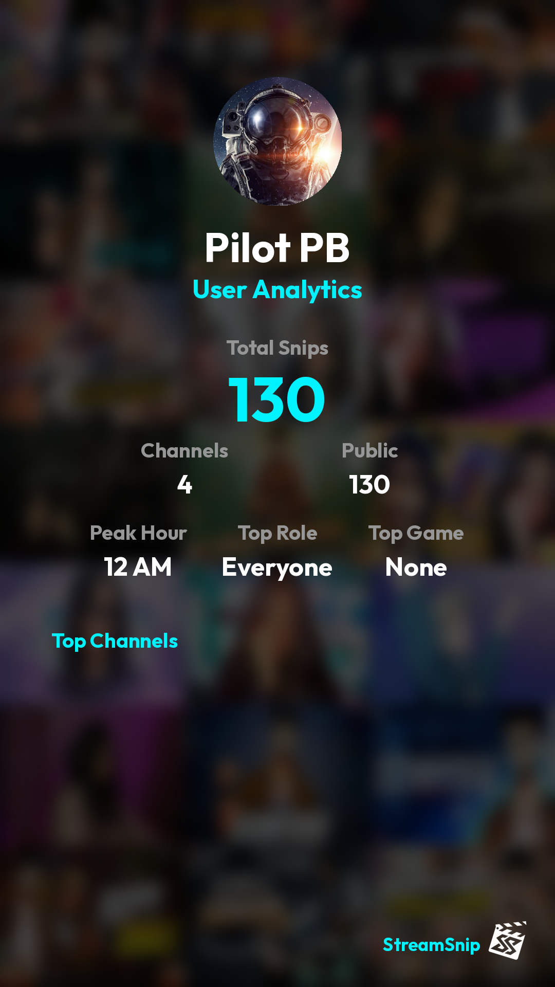 Stats Share Card
