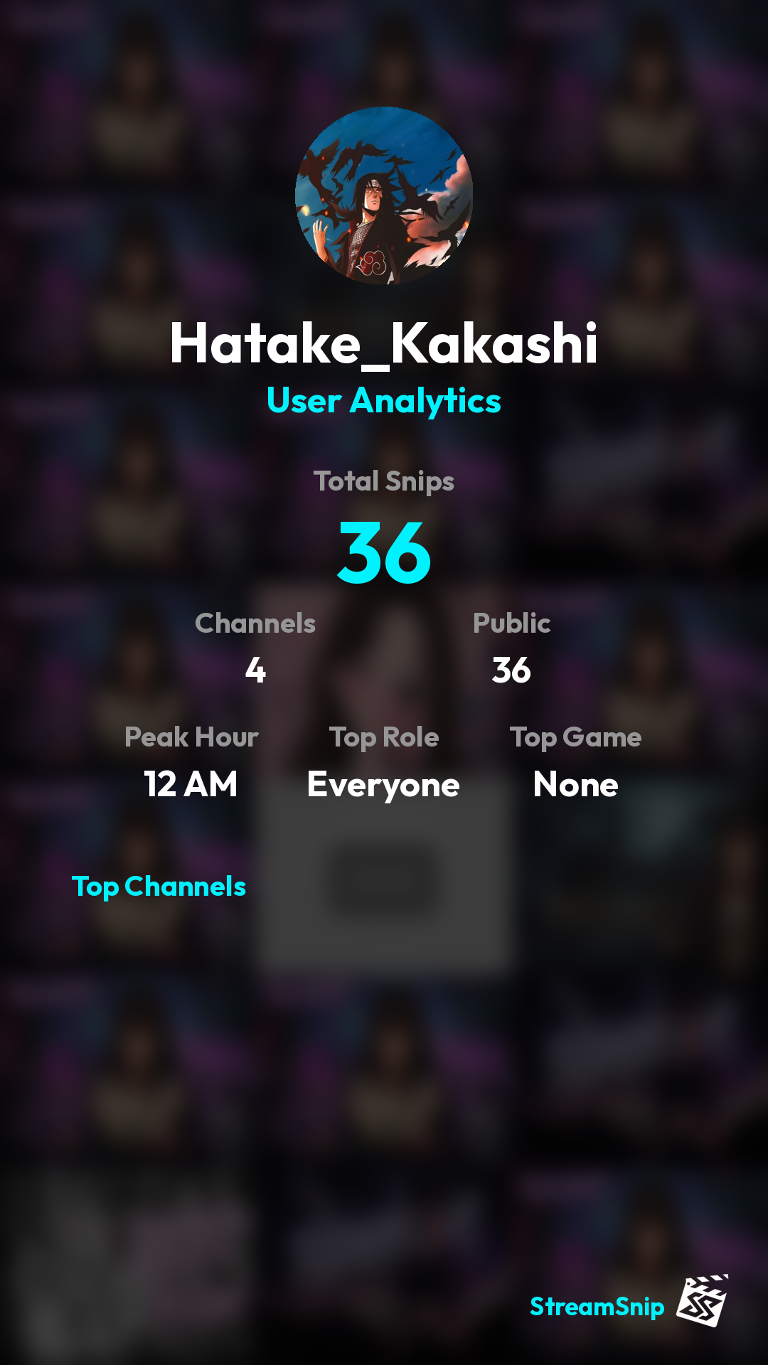 Stats Share Card