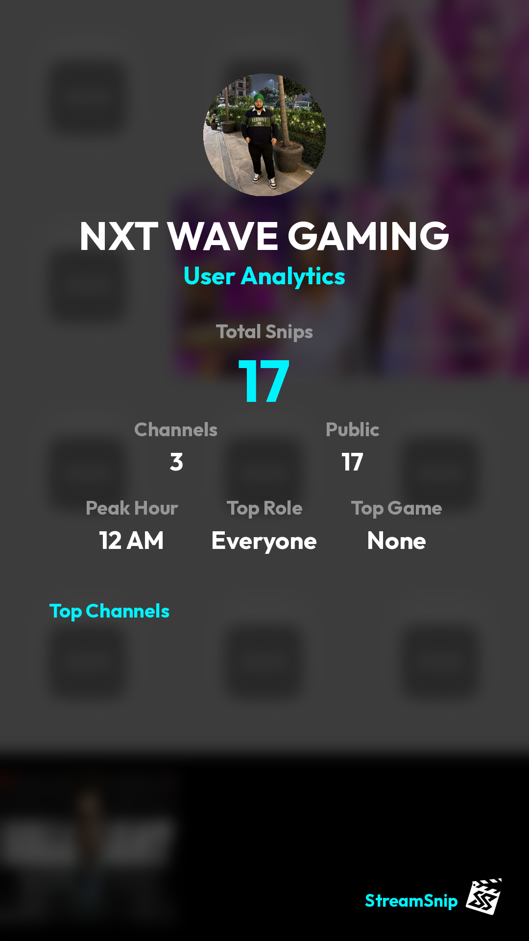 Stats Share Card