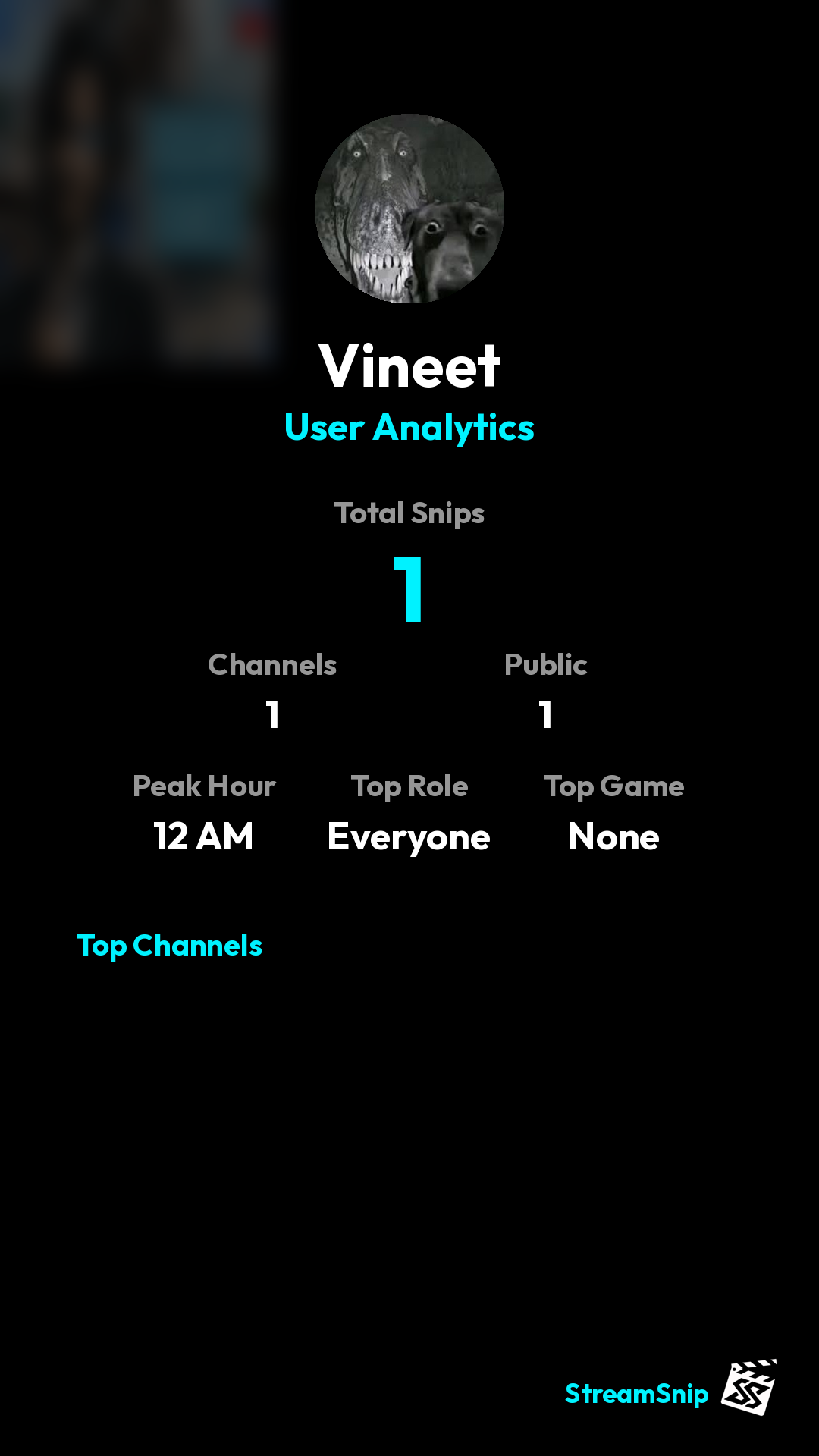 Stats Share Card