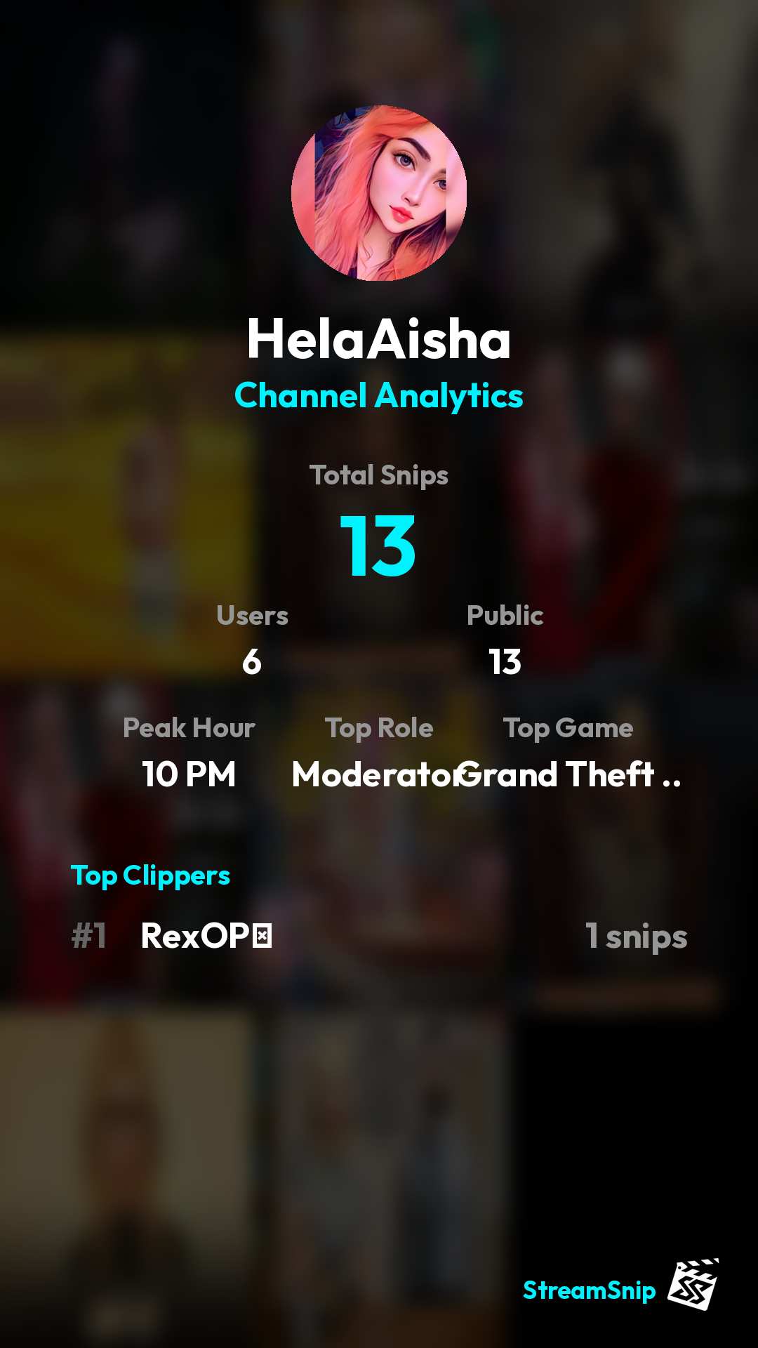 Stats Share Card
