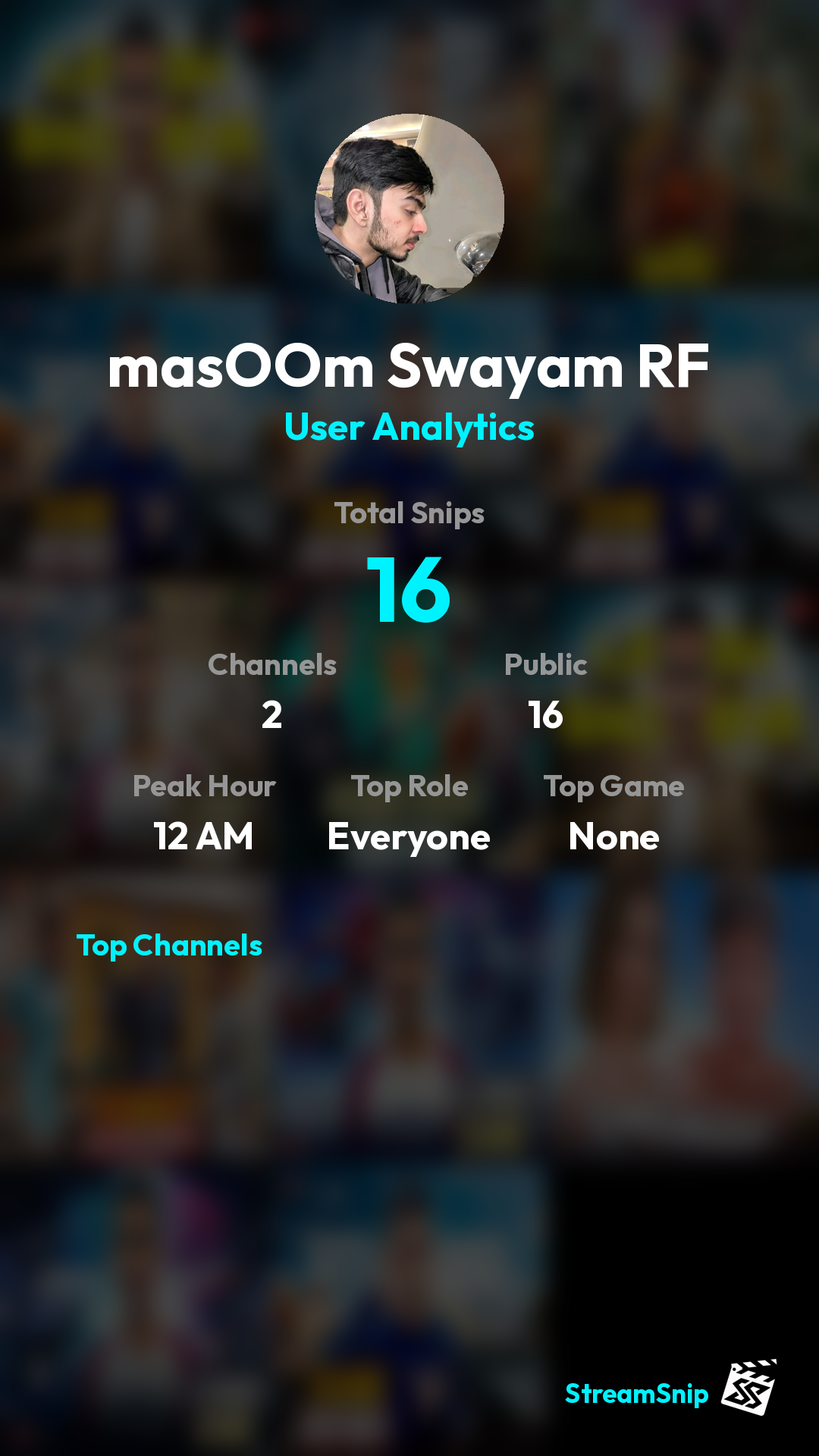 Stats Share Card