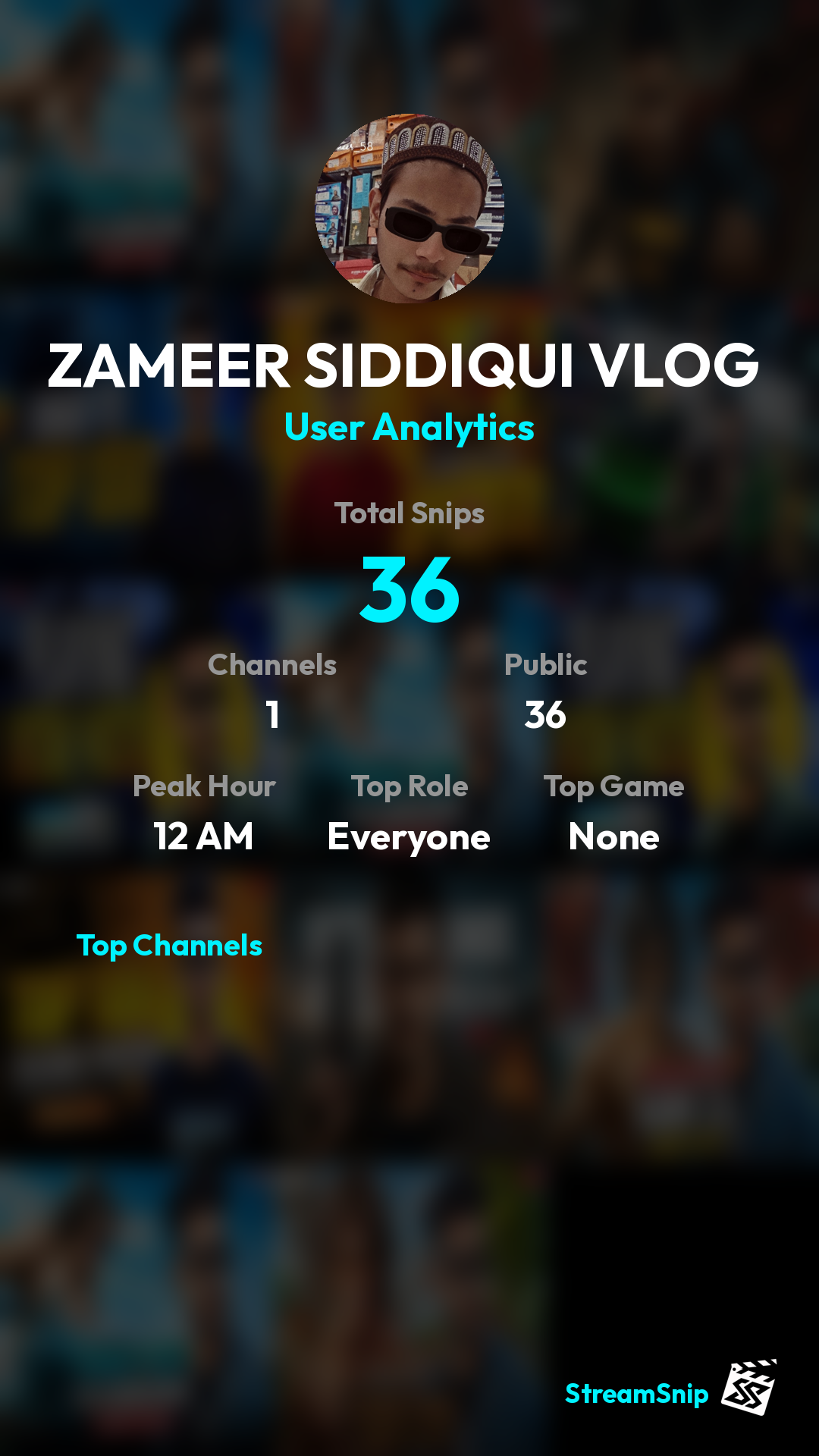 Stats Share Card