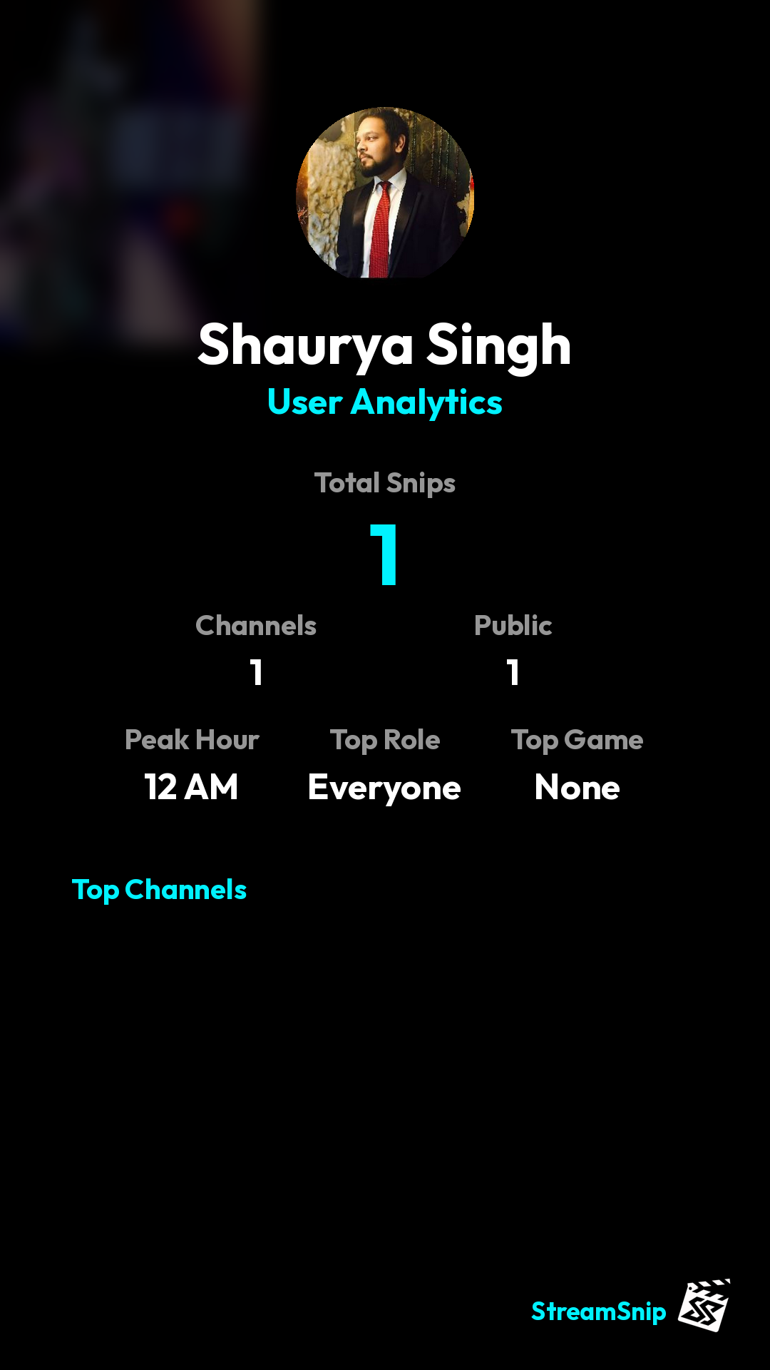 Stats Share Card