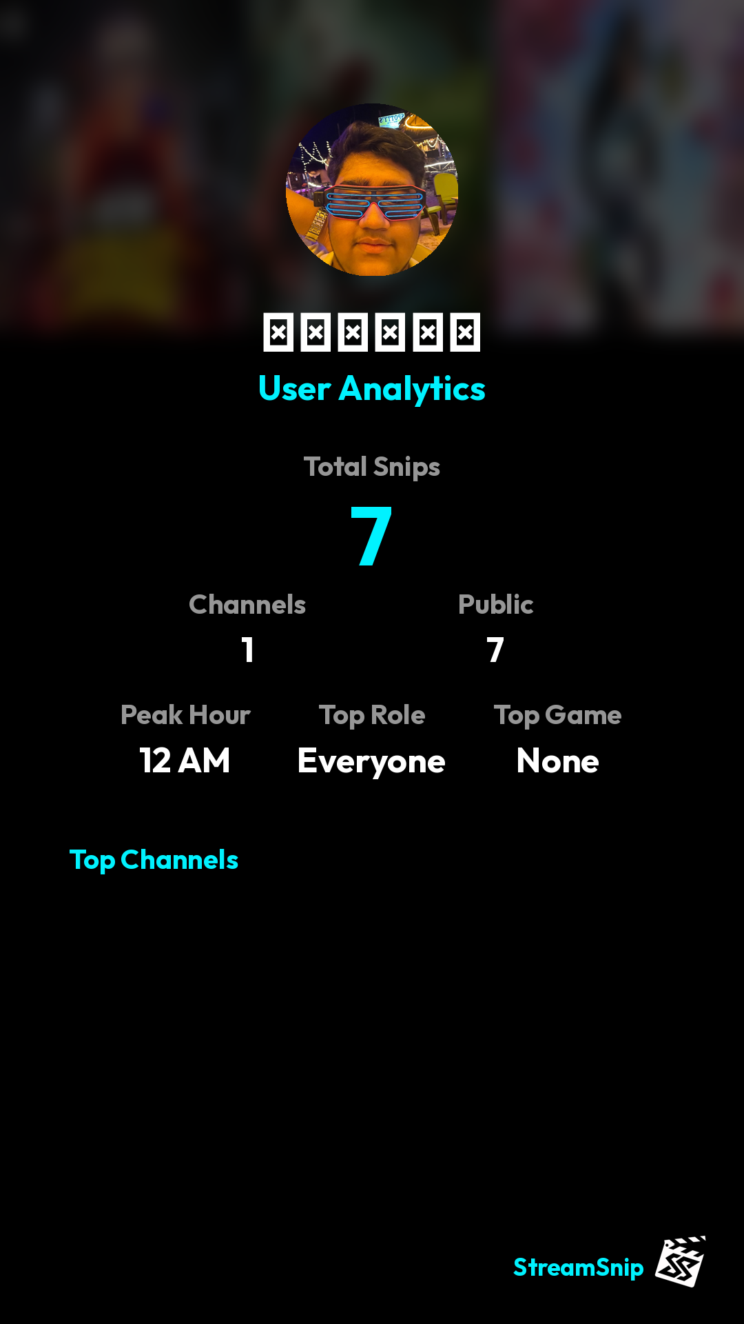 Stats Share Card