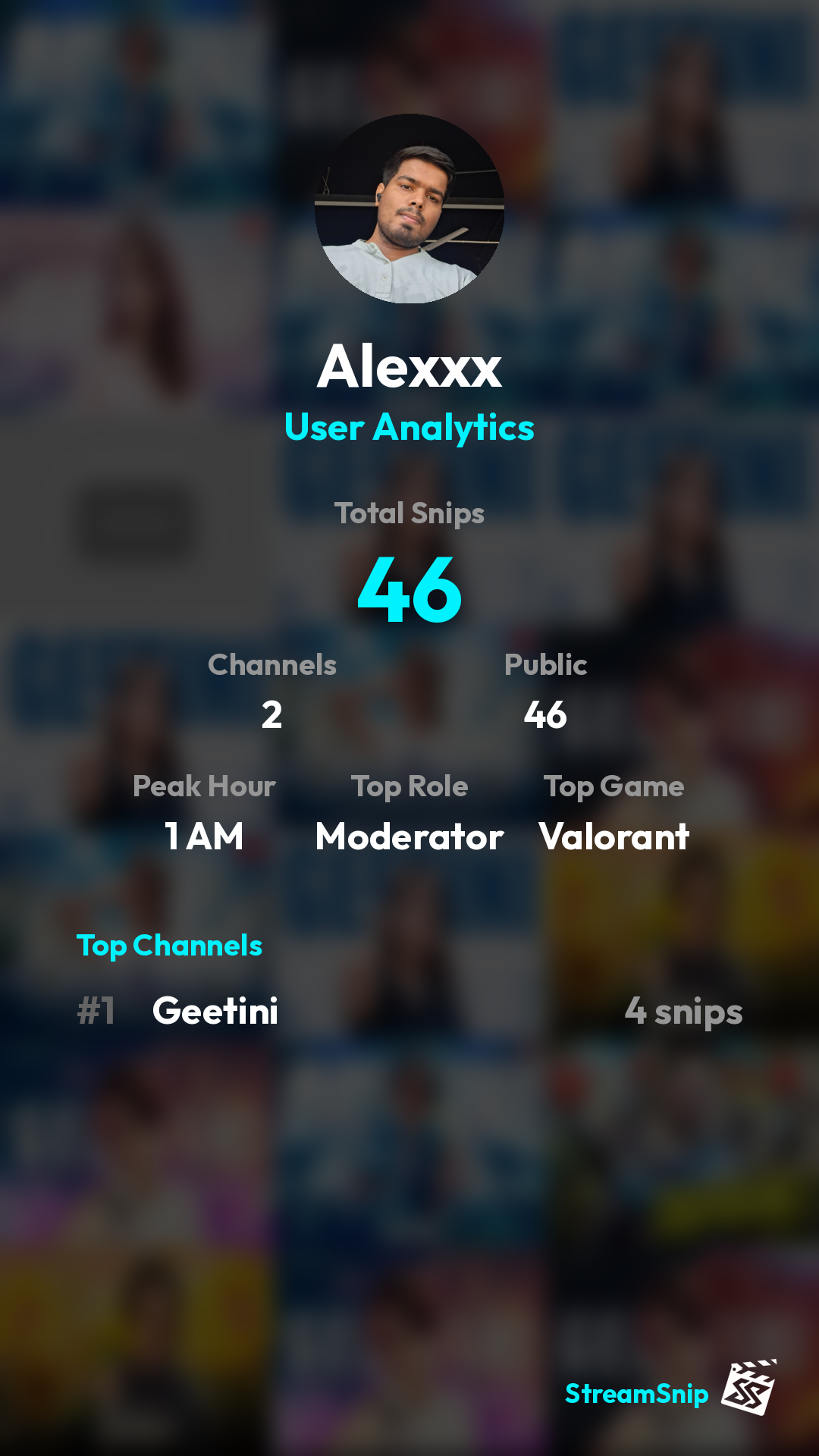 Stats Share Card