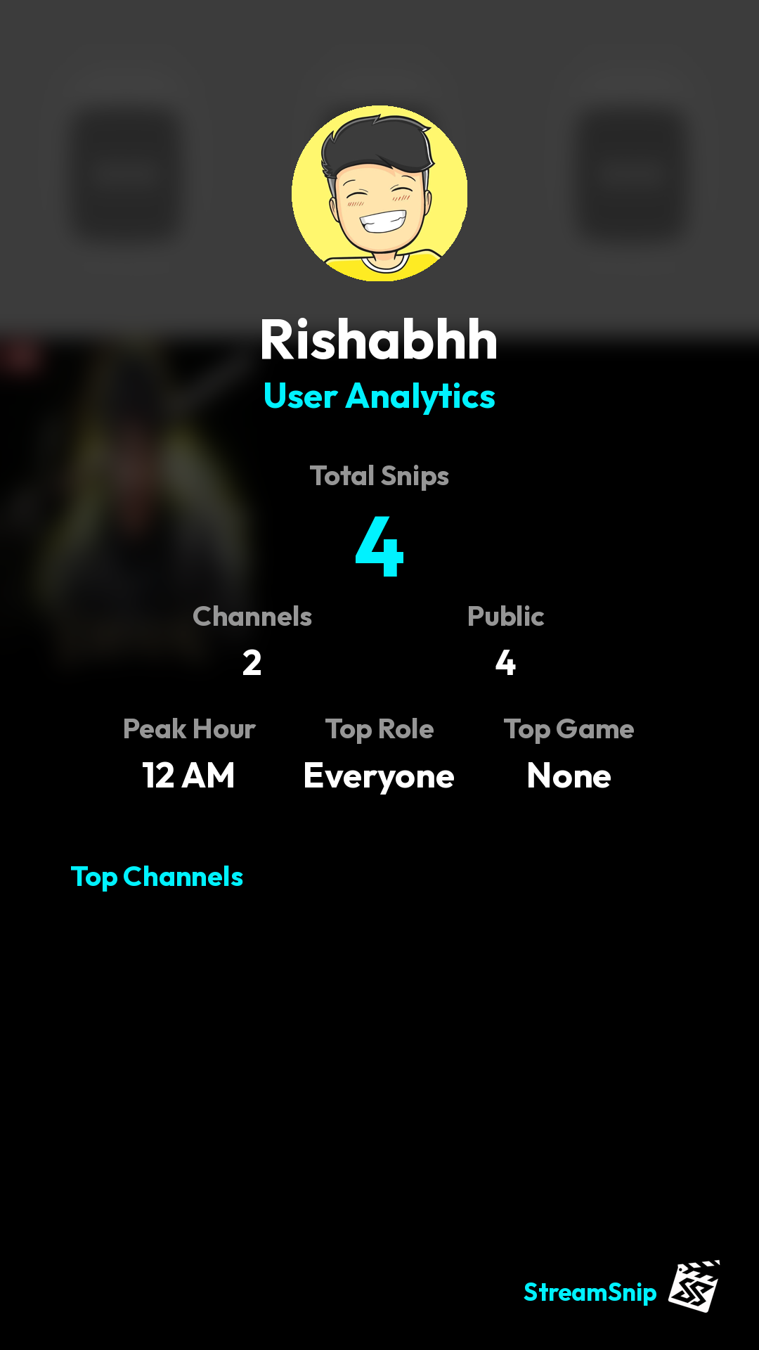 Stats Share Card