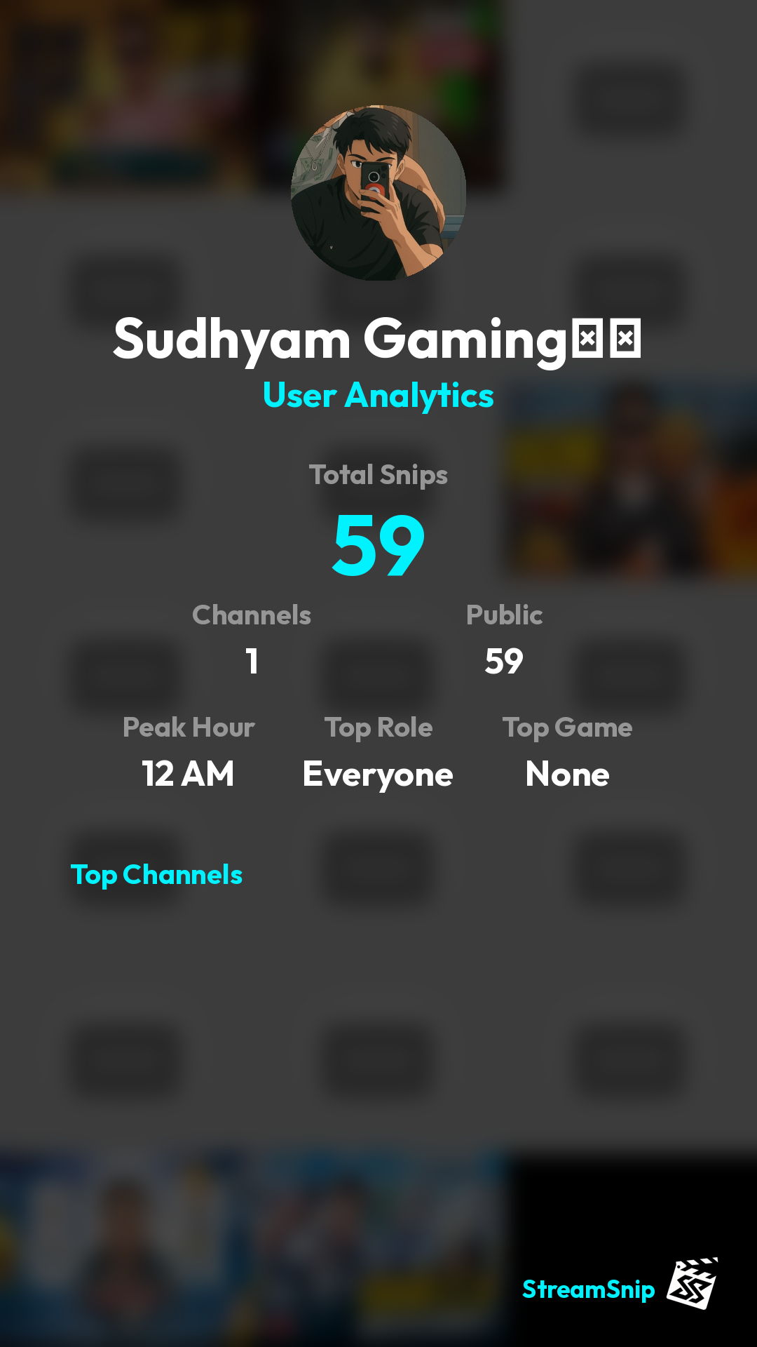 Stats Share Card
