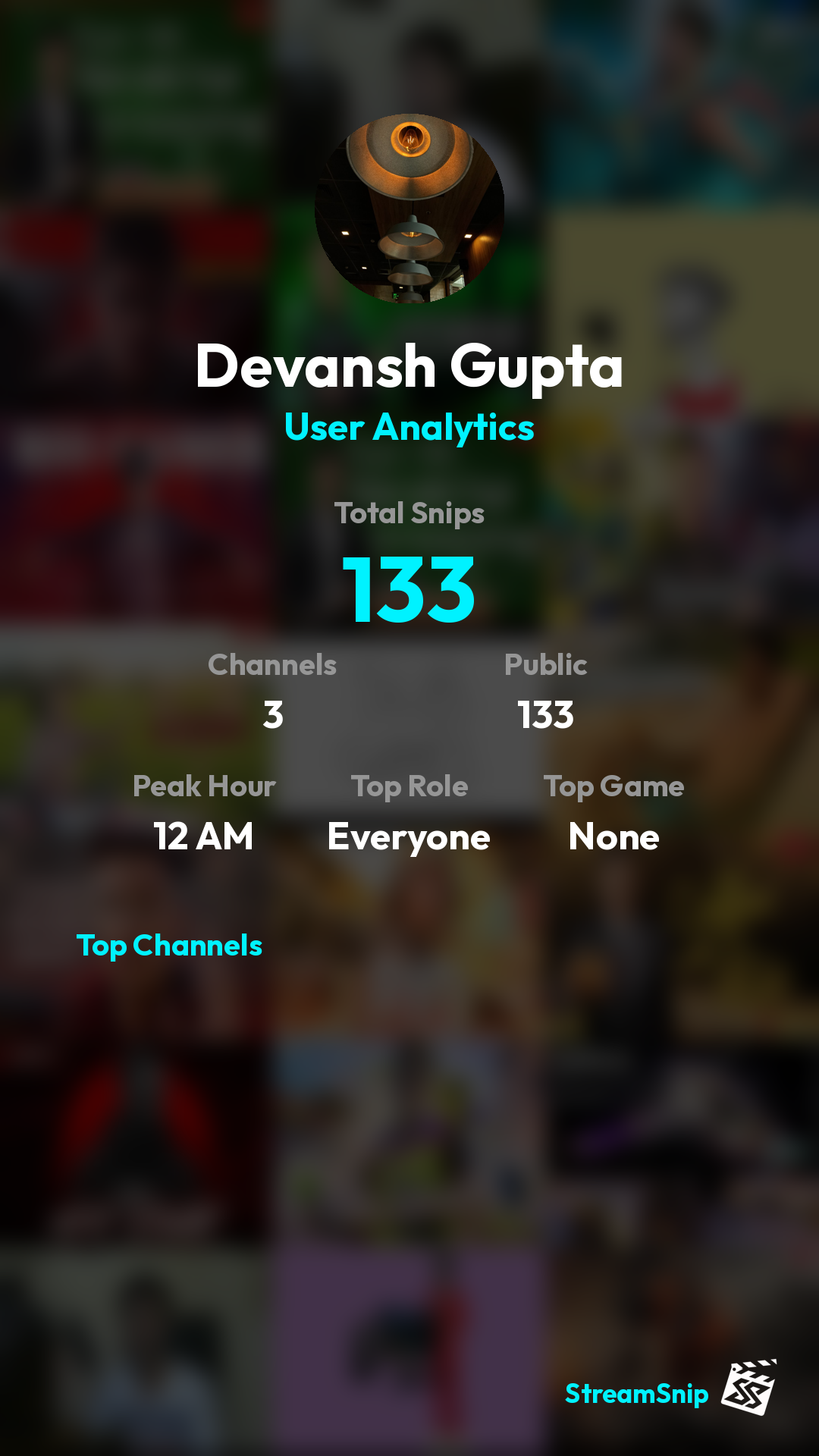 Stats Share Card