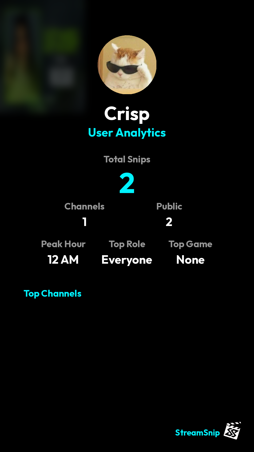 Stats Share Card