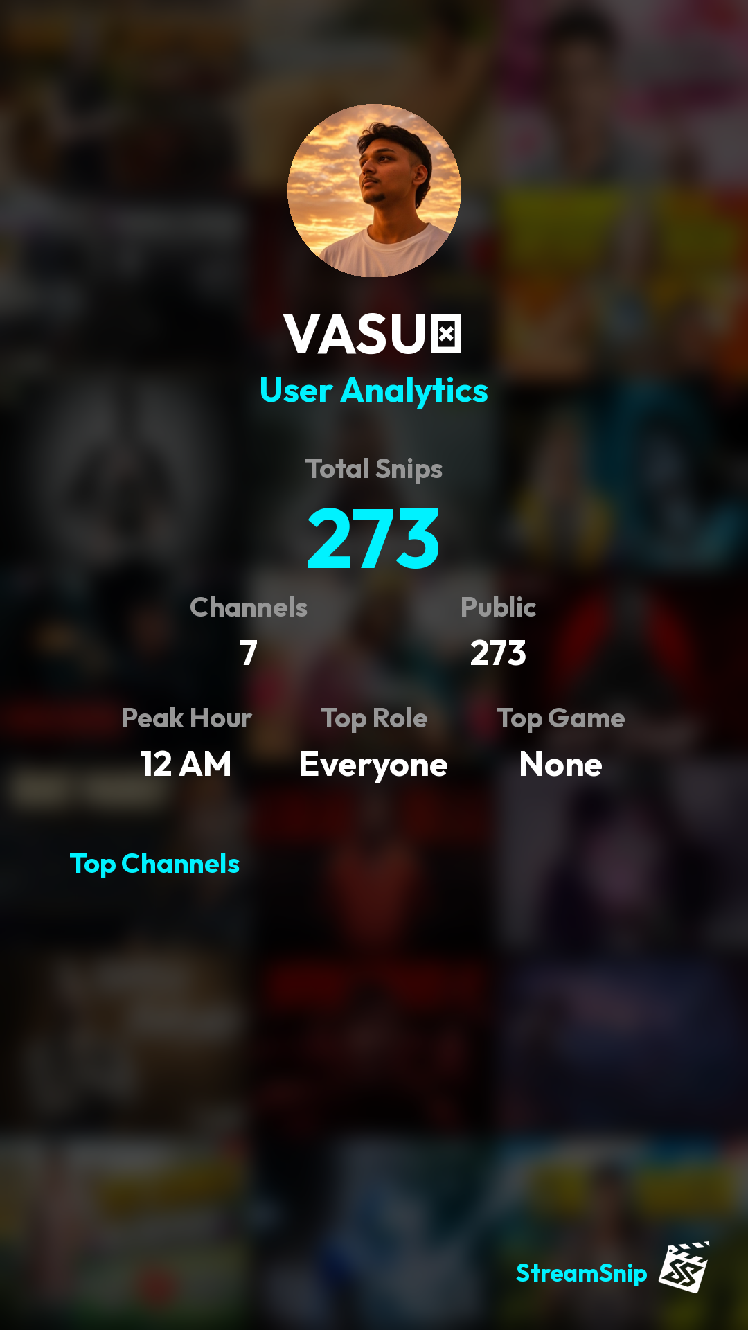 Stats Share Card