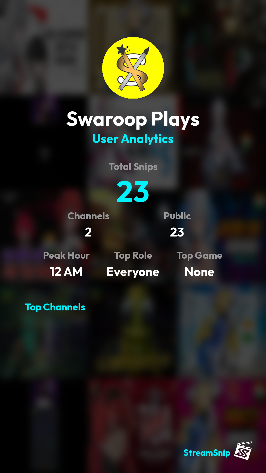Stats Share Card