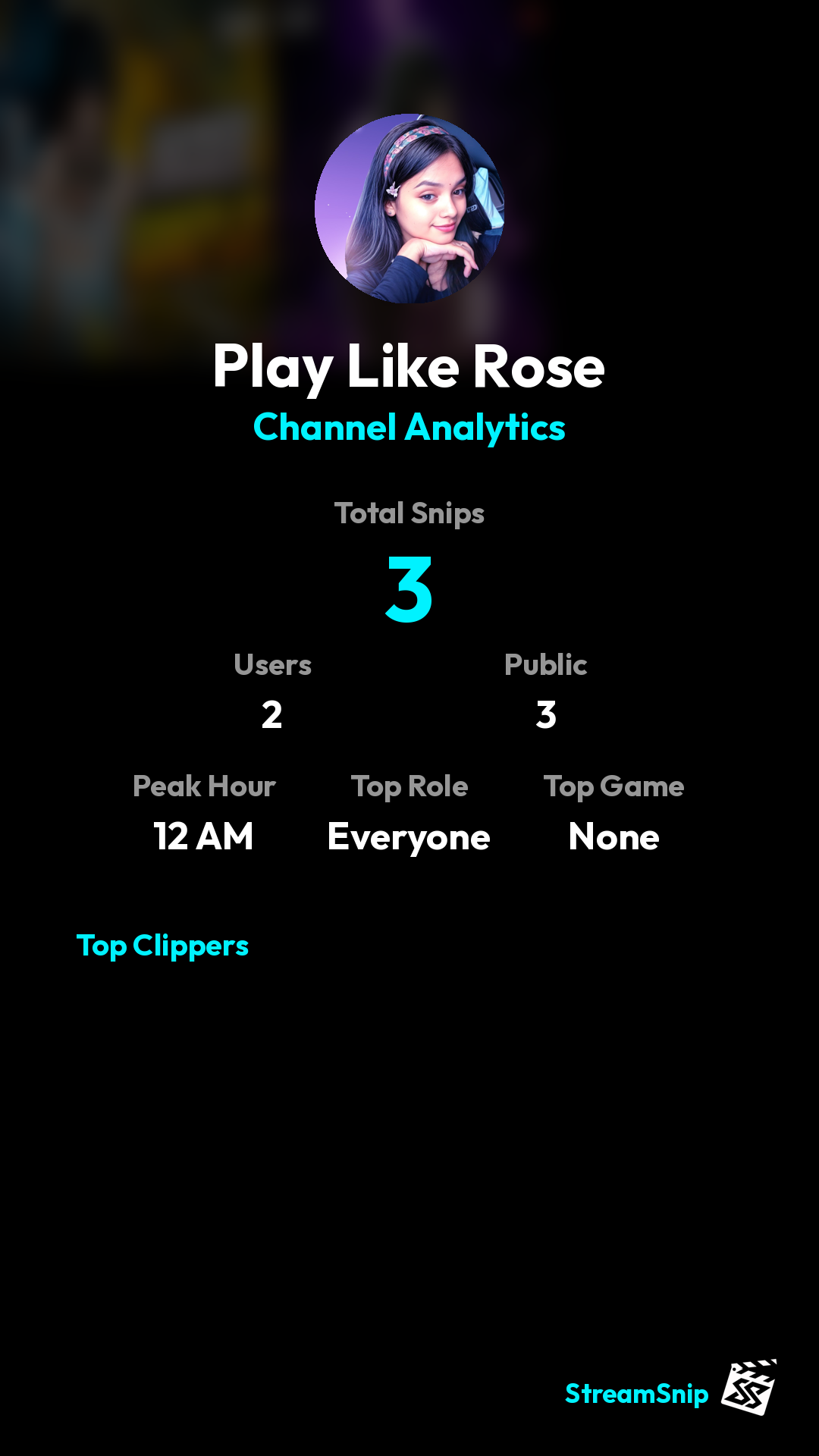 Stats Share Card