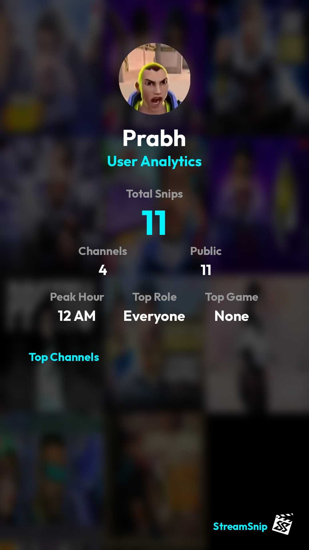 Stats Share Card