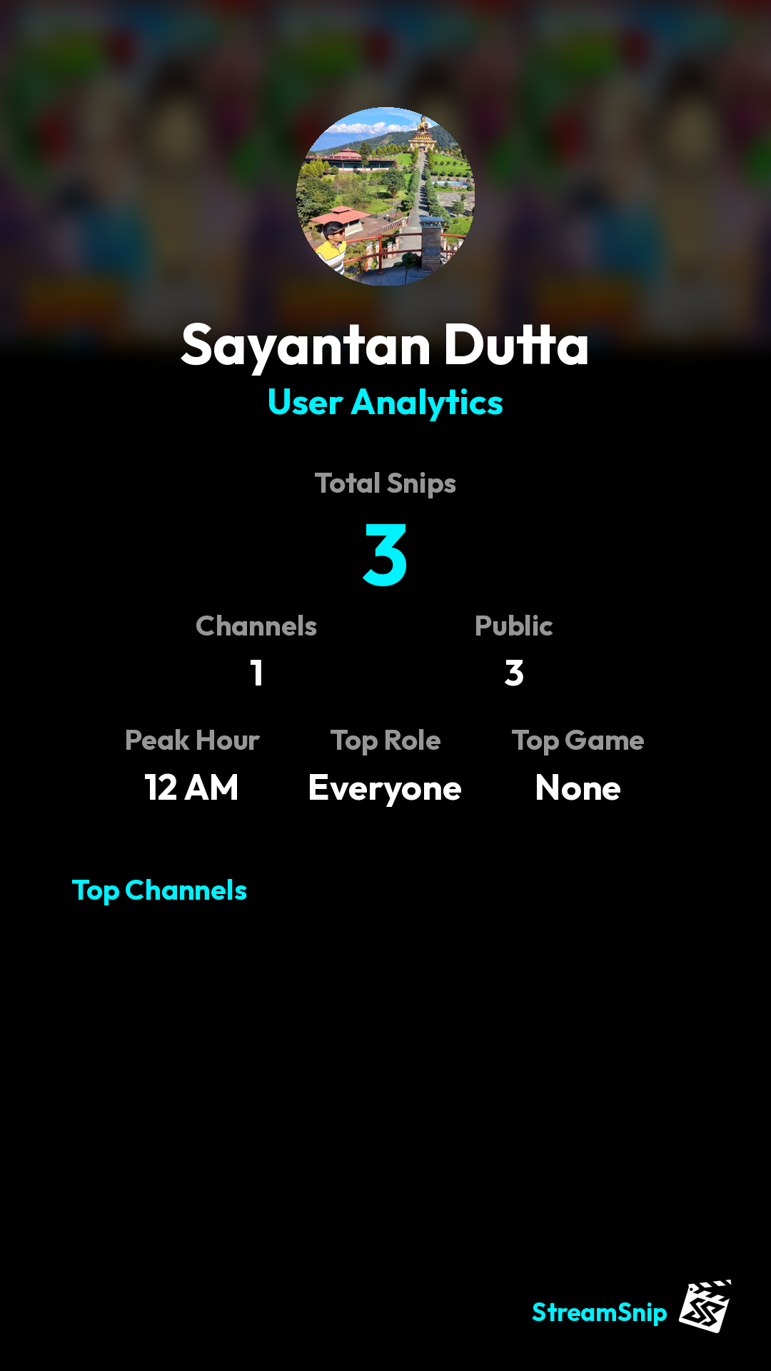 Stats Share Card