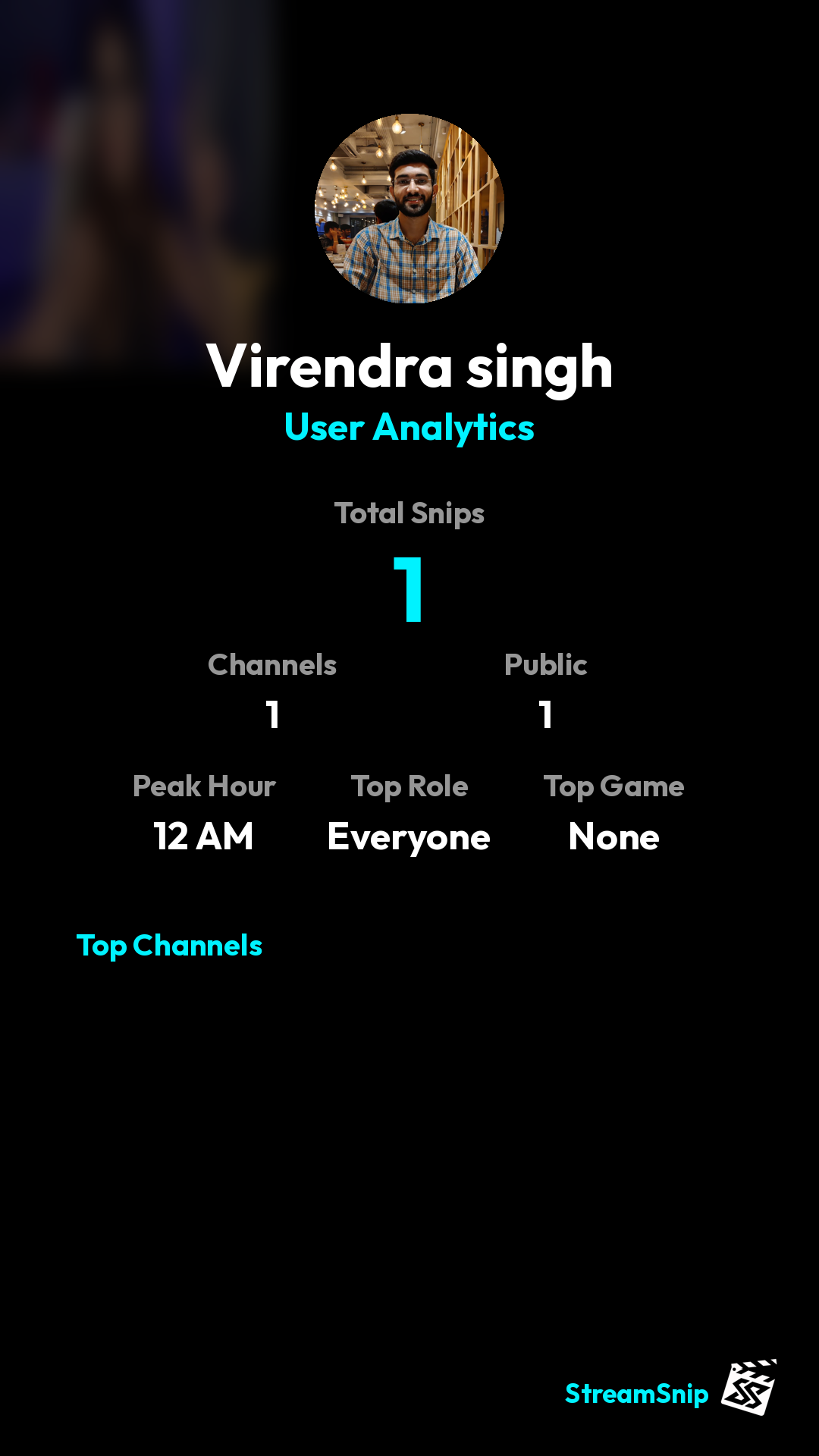 Stats Share Card