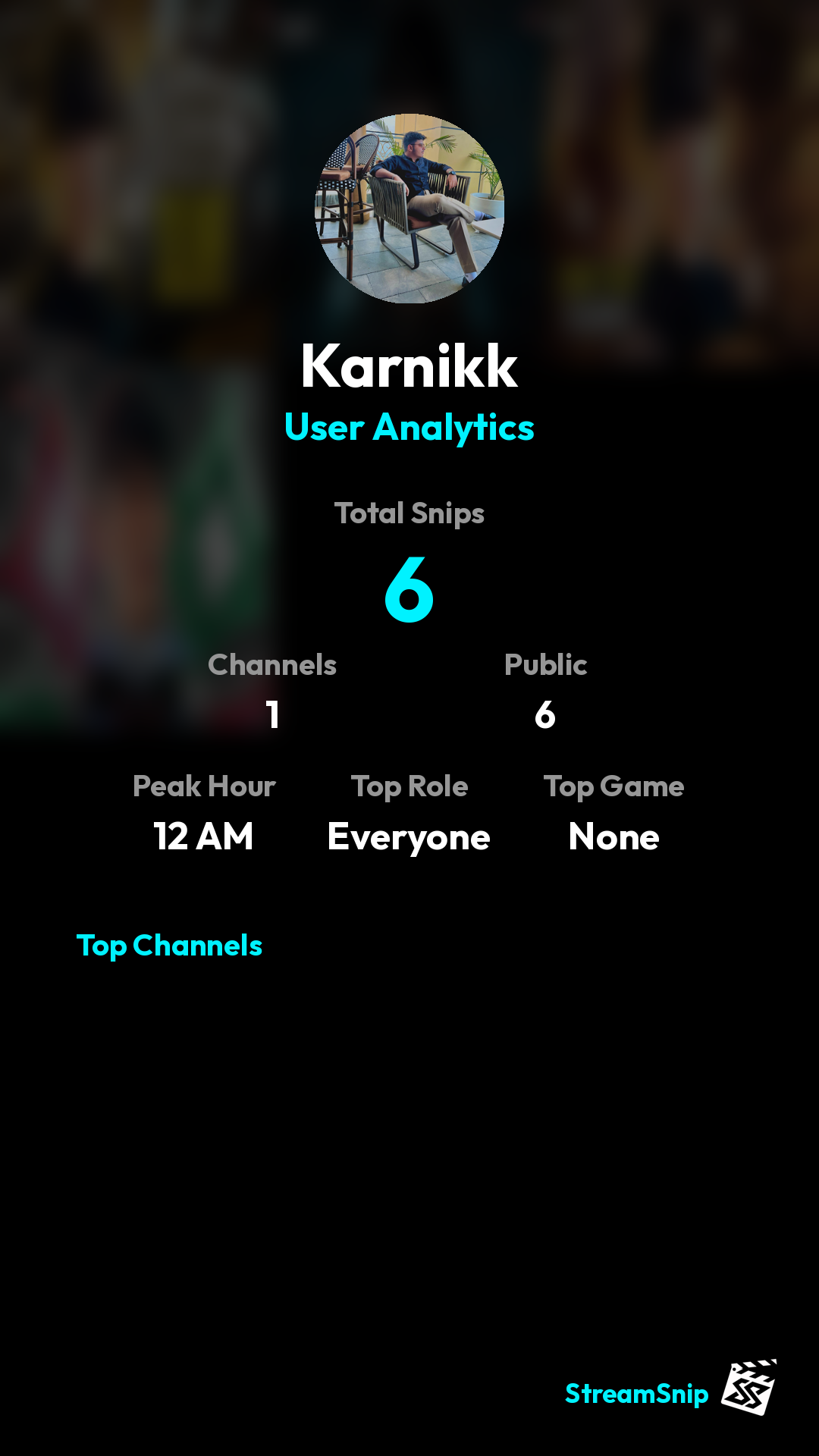 Stats Share Card