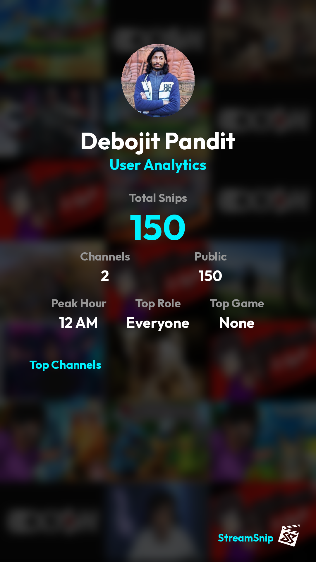 Stats Share Card