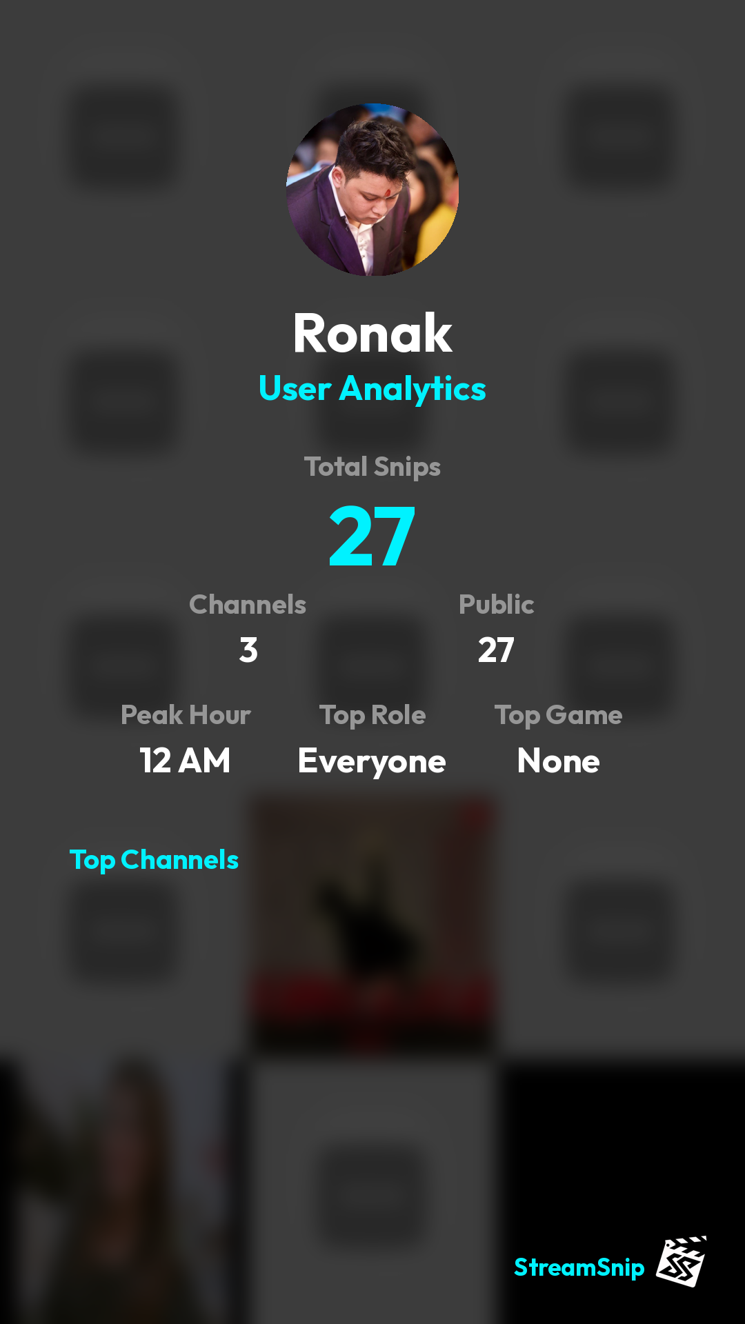 Stats Share Card