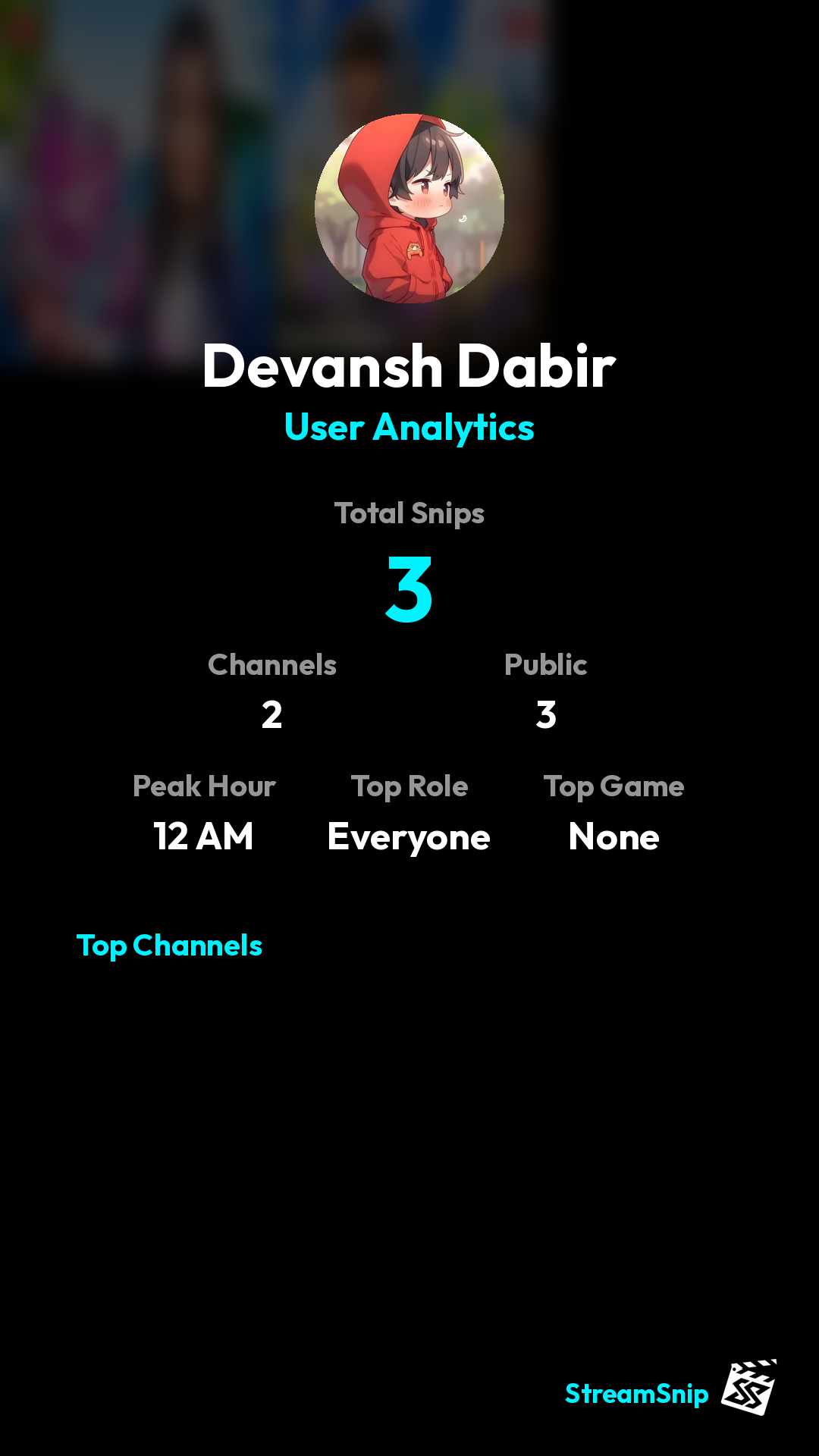 Stats Share Card