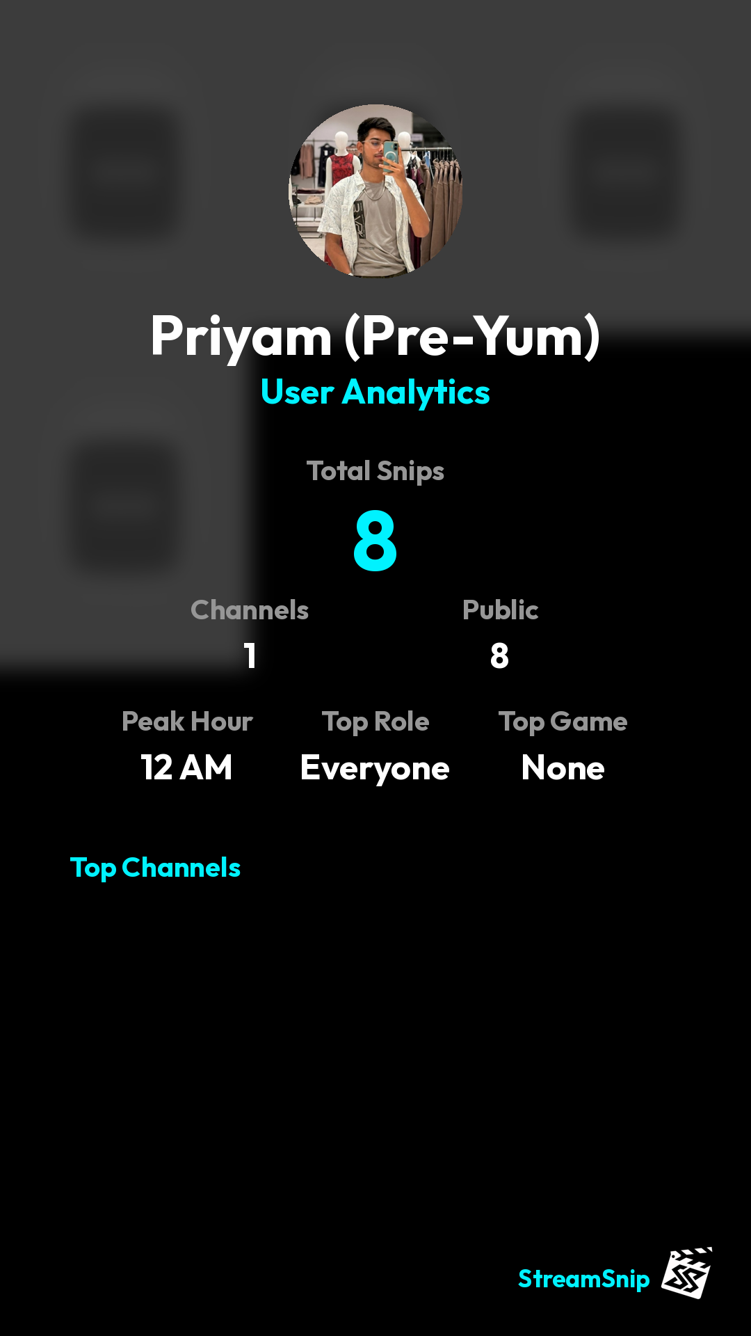 Stats Share Card