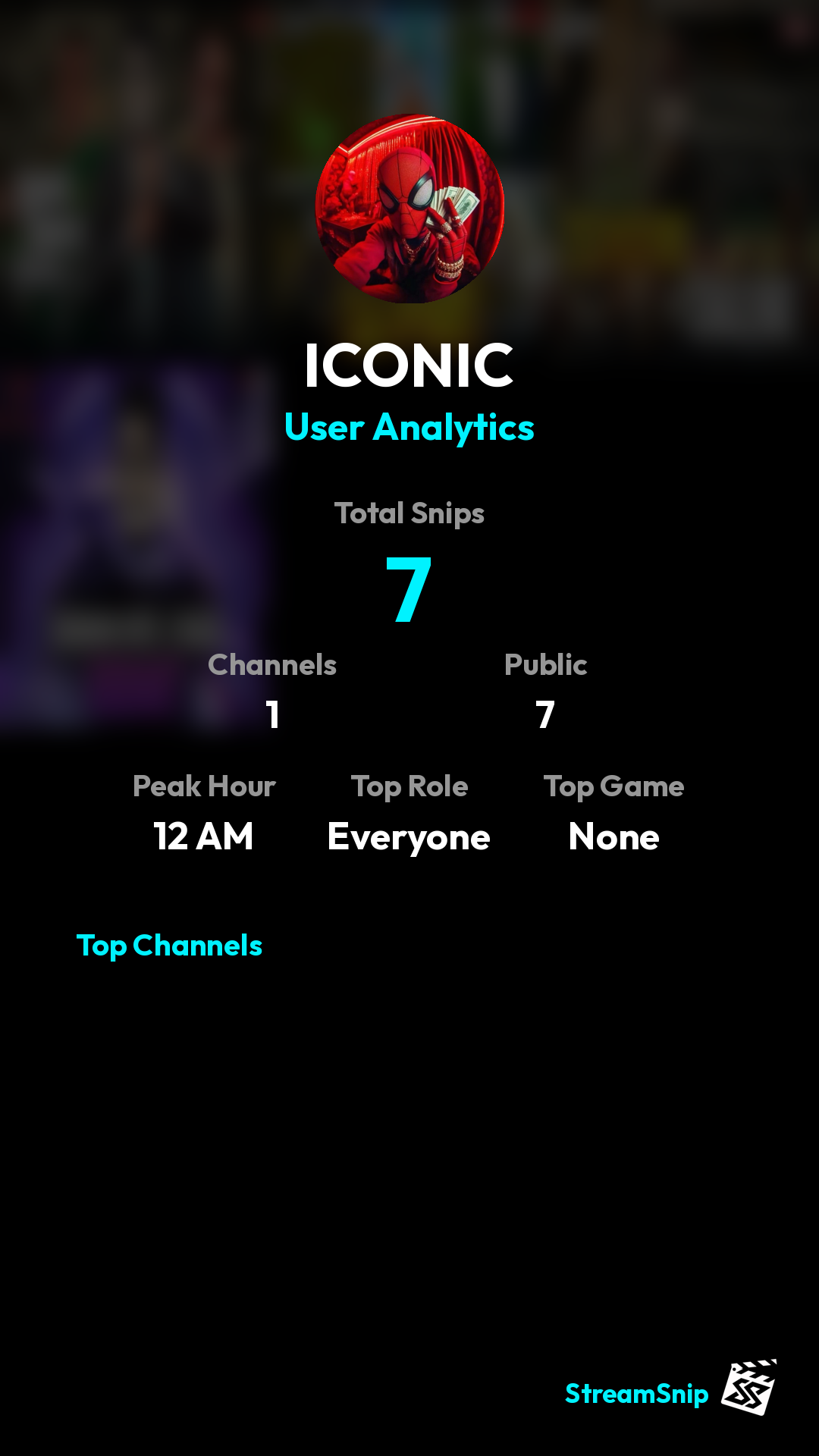 Stats Share Card