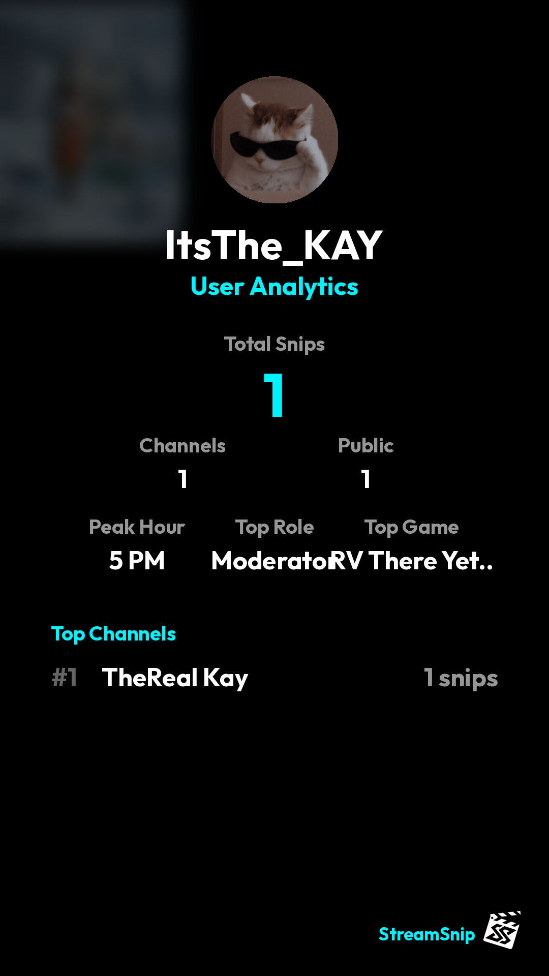 Stats Share Card