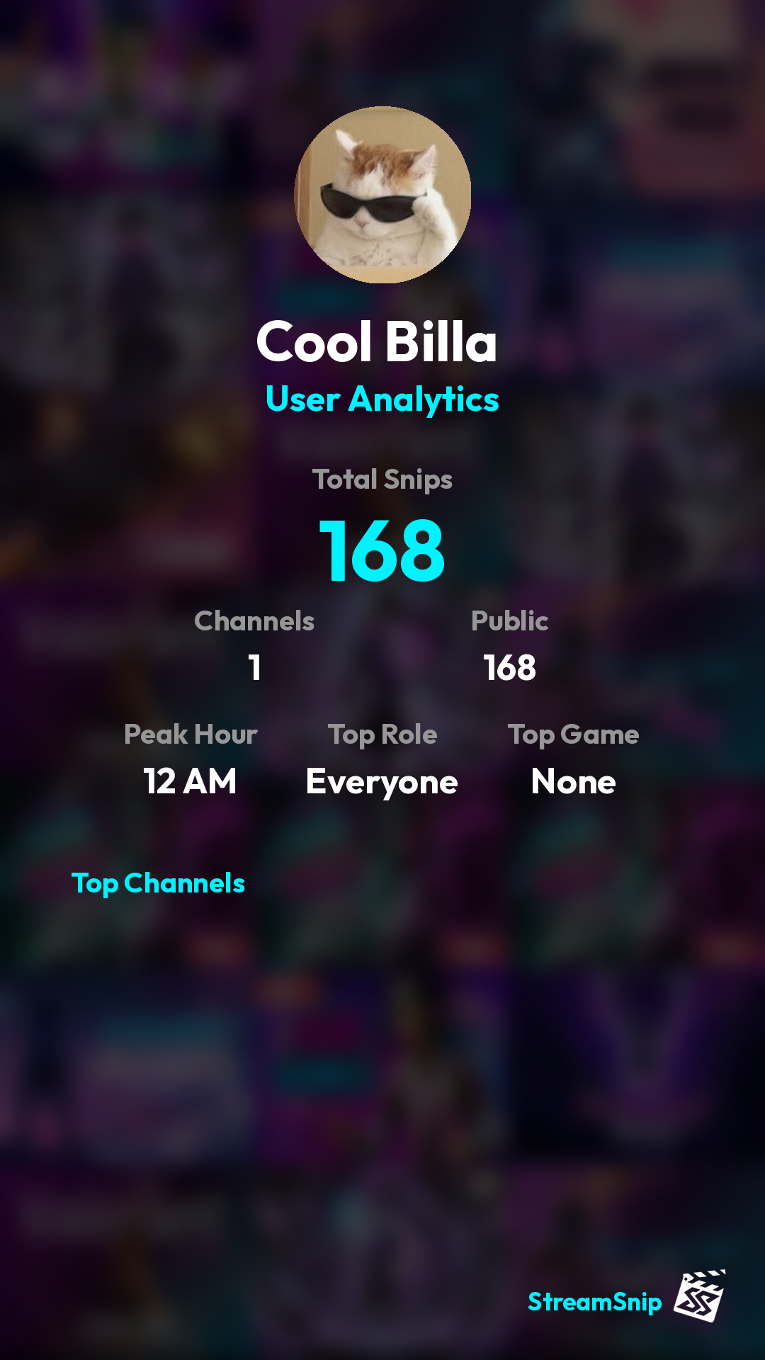 Stats Share Card
