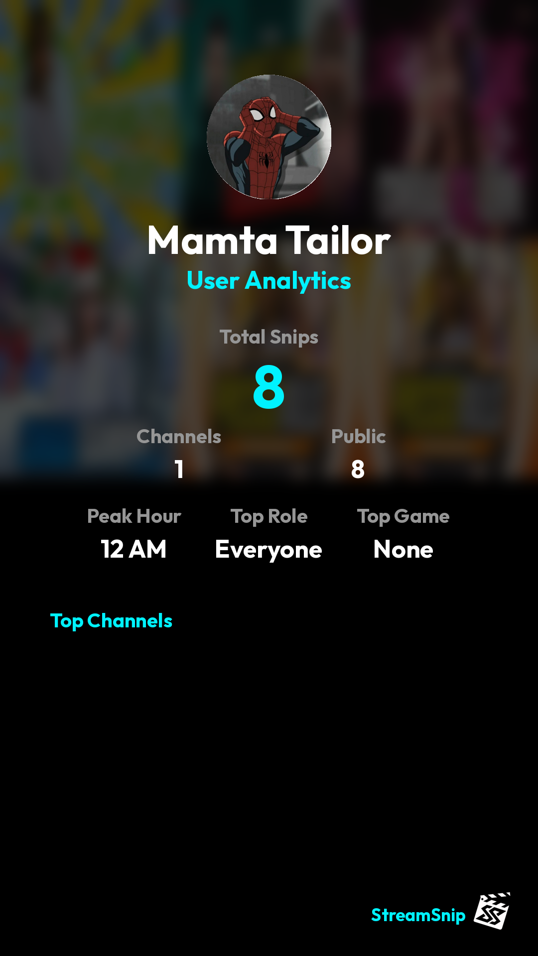 Stats Share Card