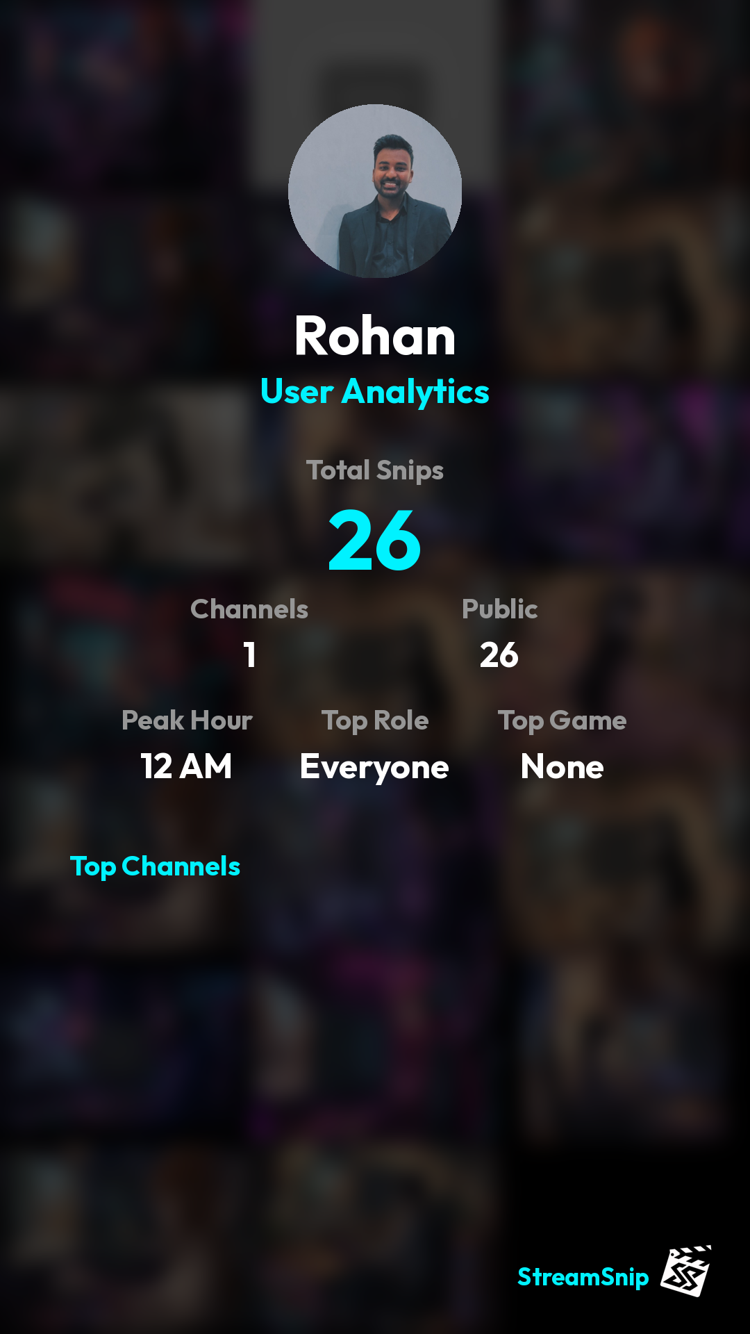 Stats Share Card