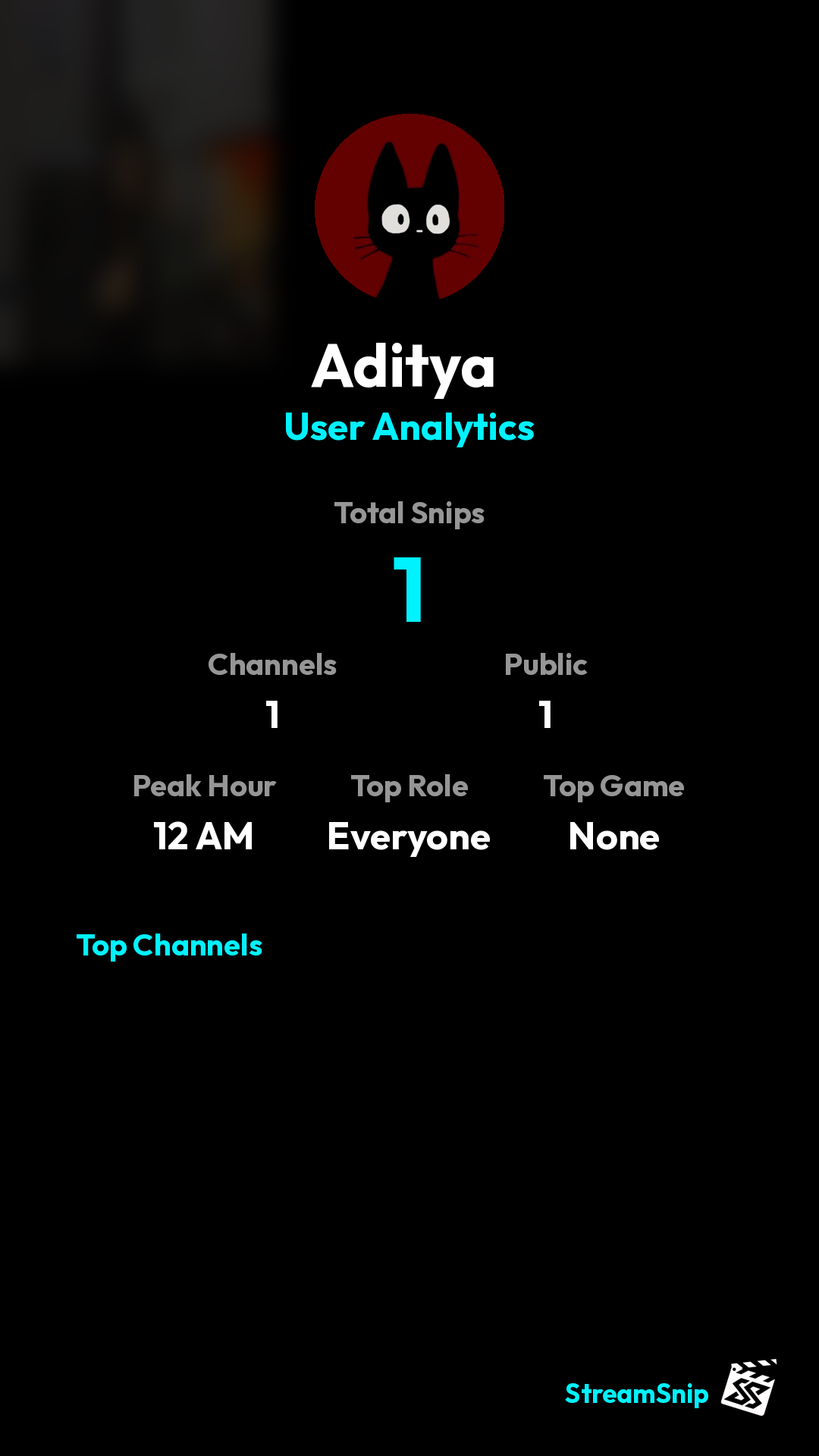 Stats Share Card