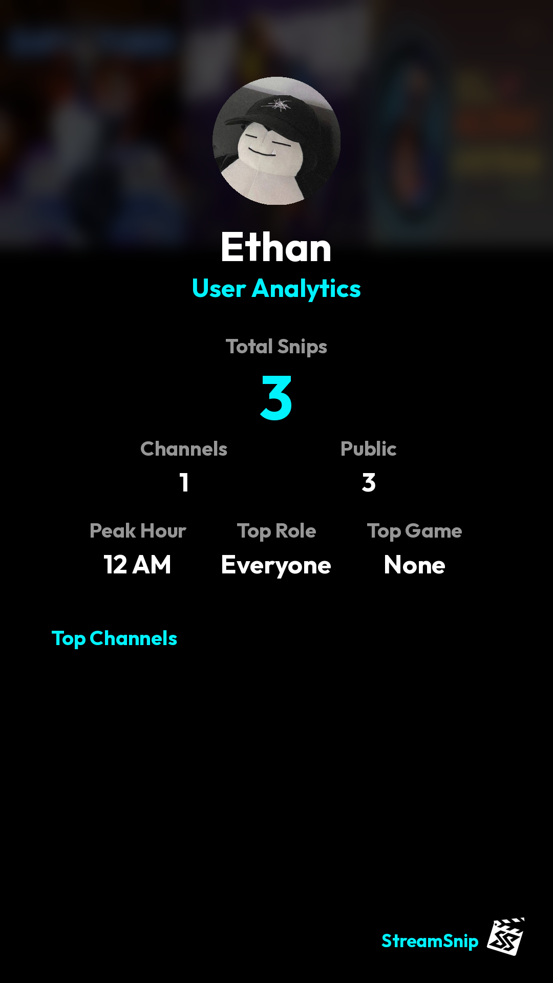 Stats Share Card