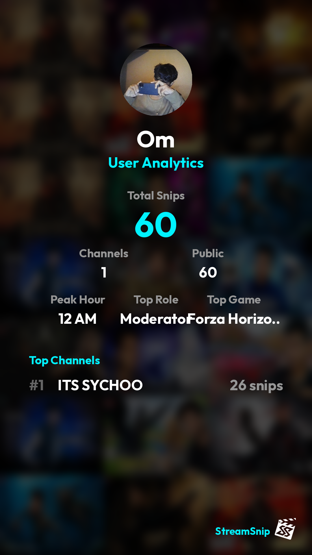 Stats Share Card