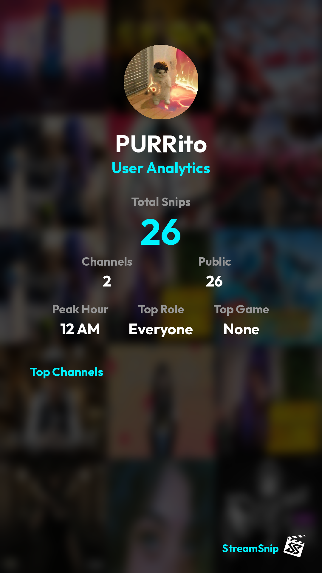 Stats Share Card