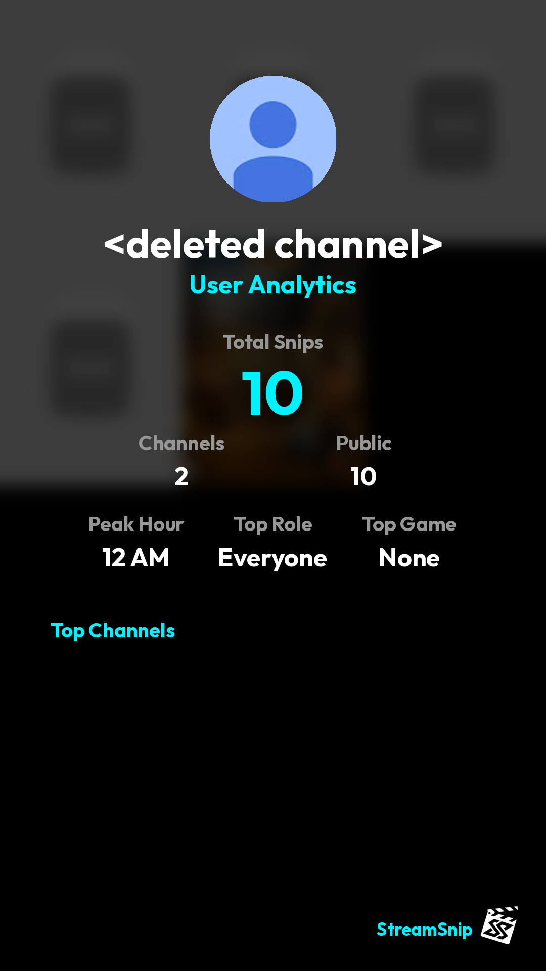 Stats Share Card