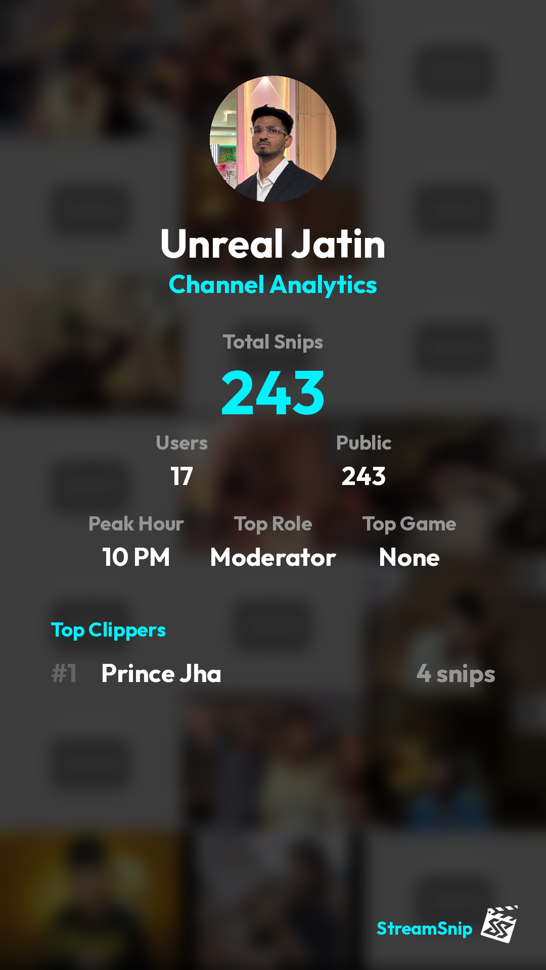 Stats Share Card