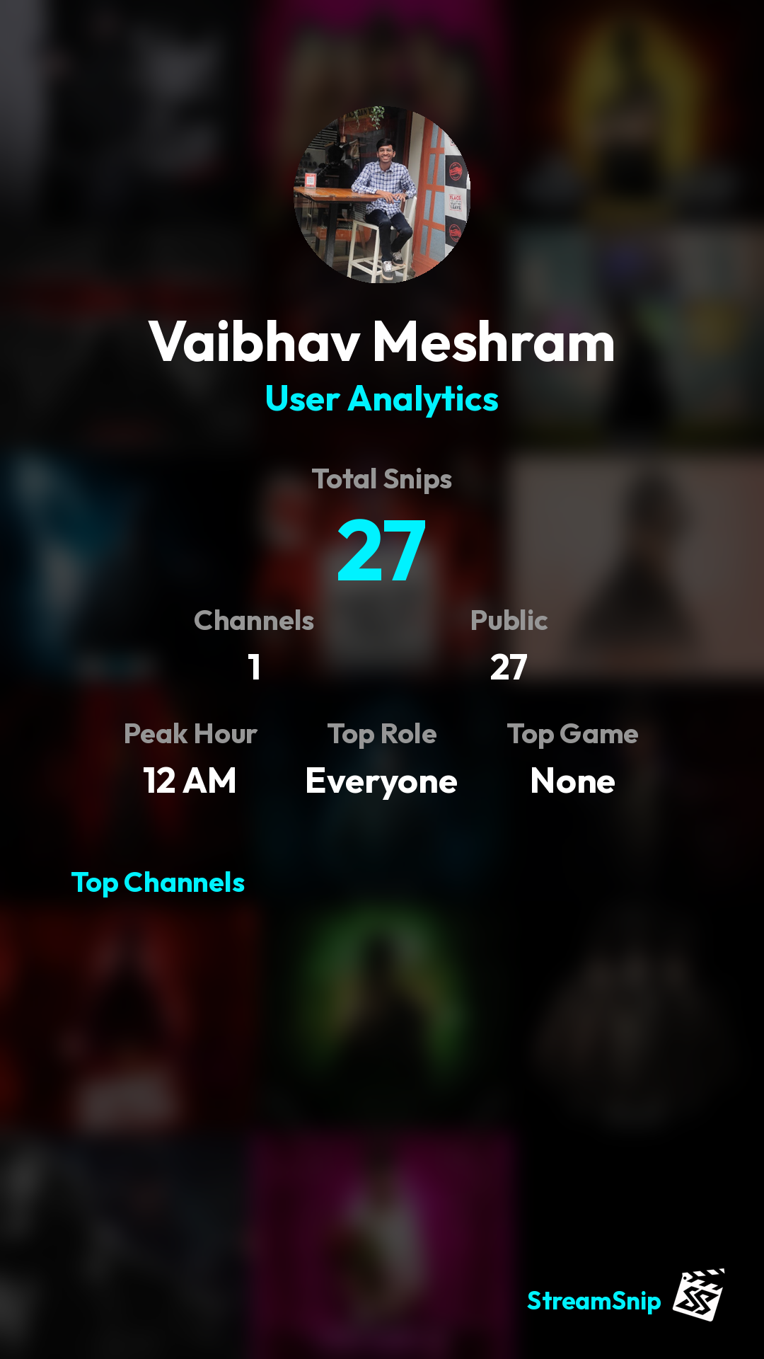 Stats Share Card