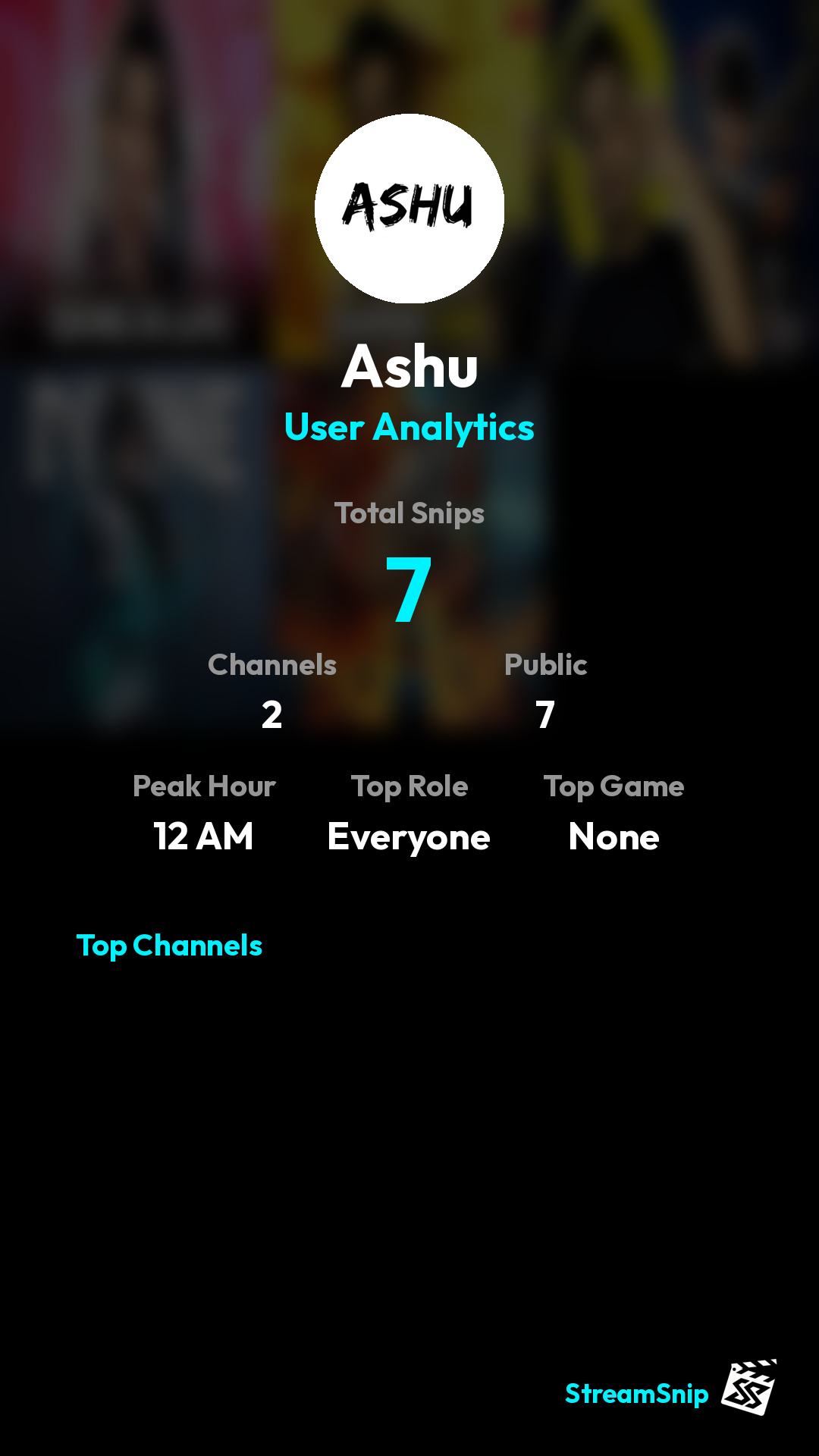 Stats Share Card