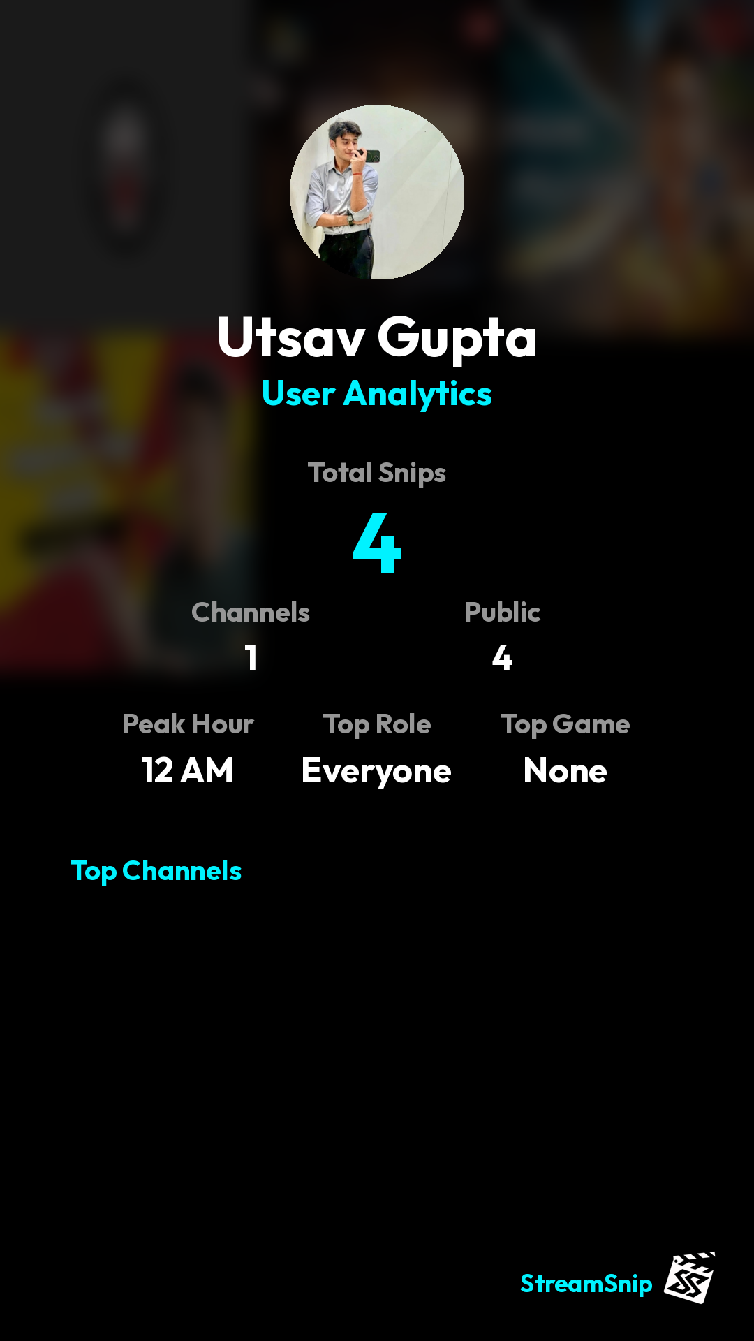Stats Share Card