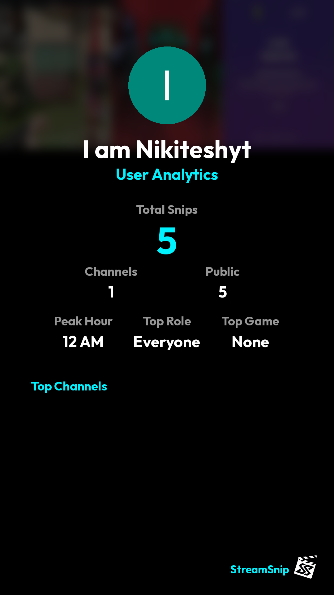 Stats Share Card