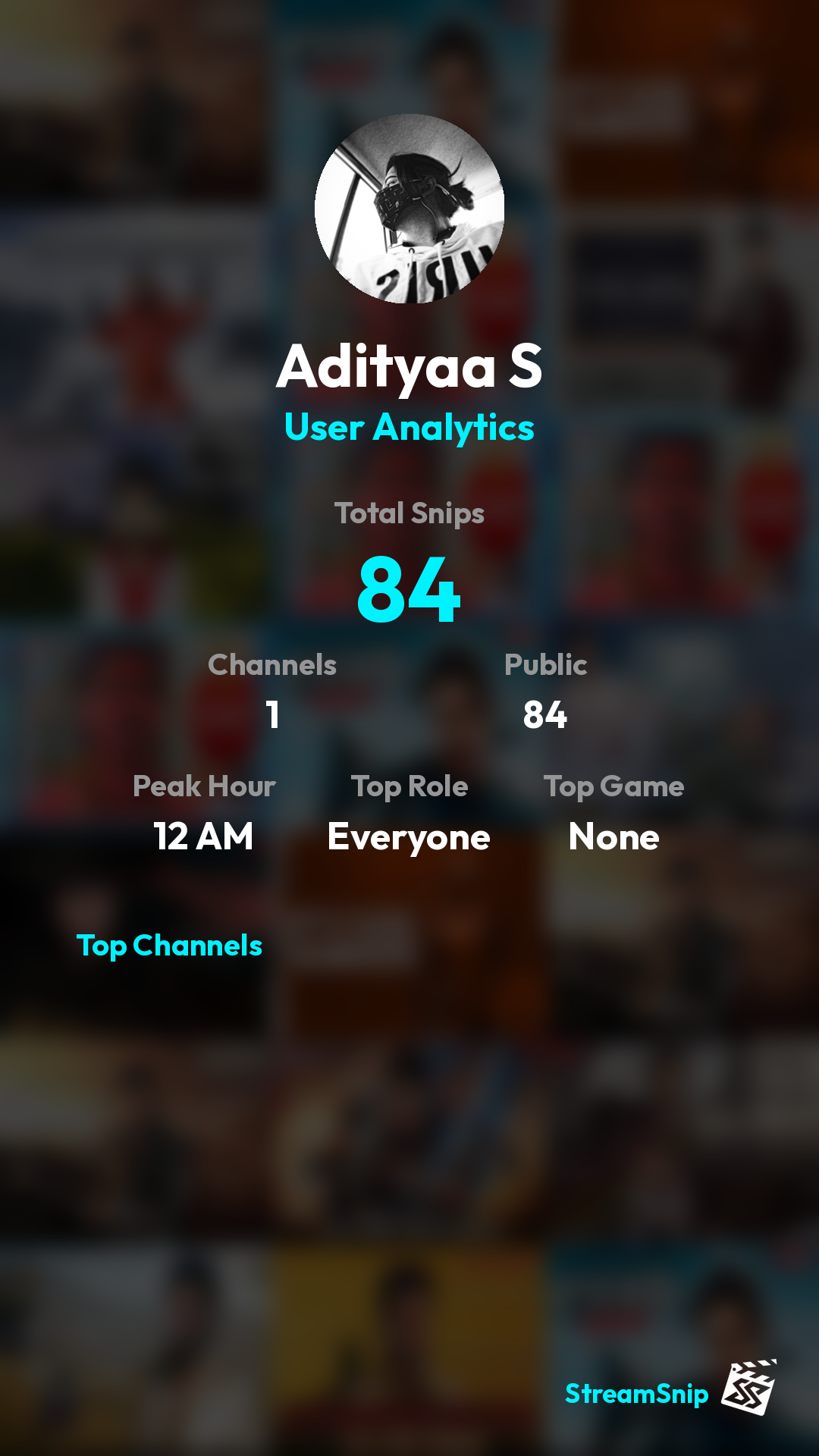 Stats Share Card