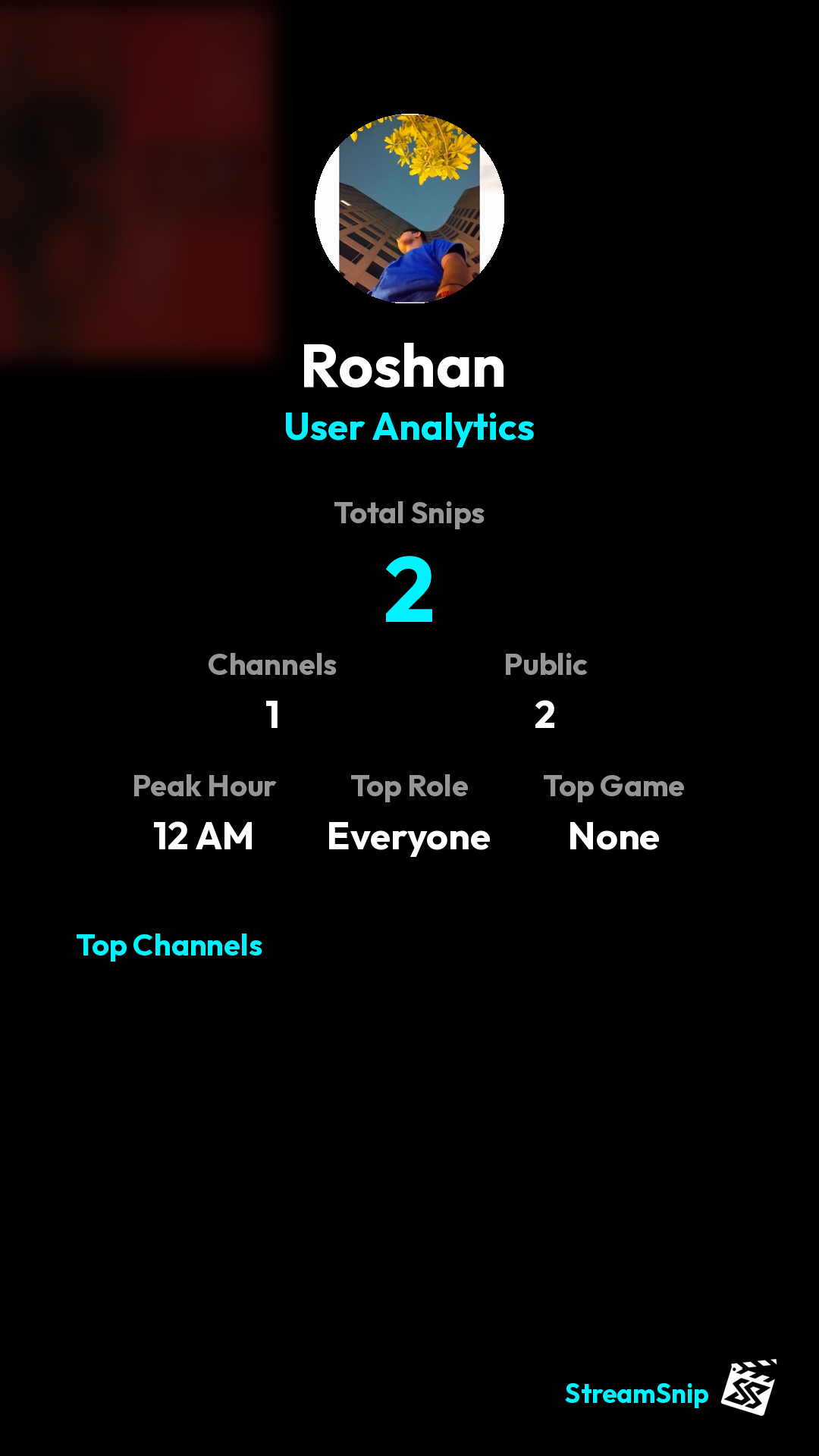Stats Share Card