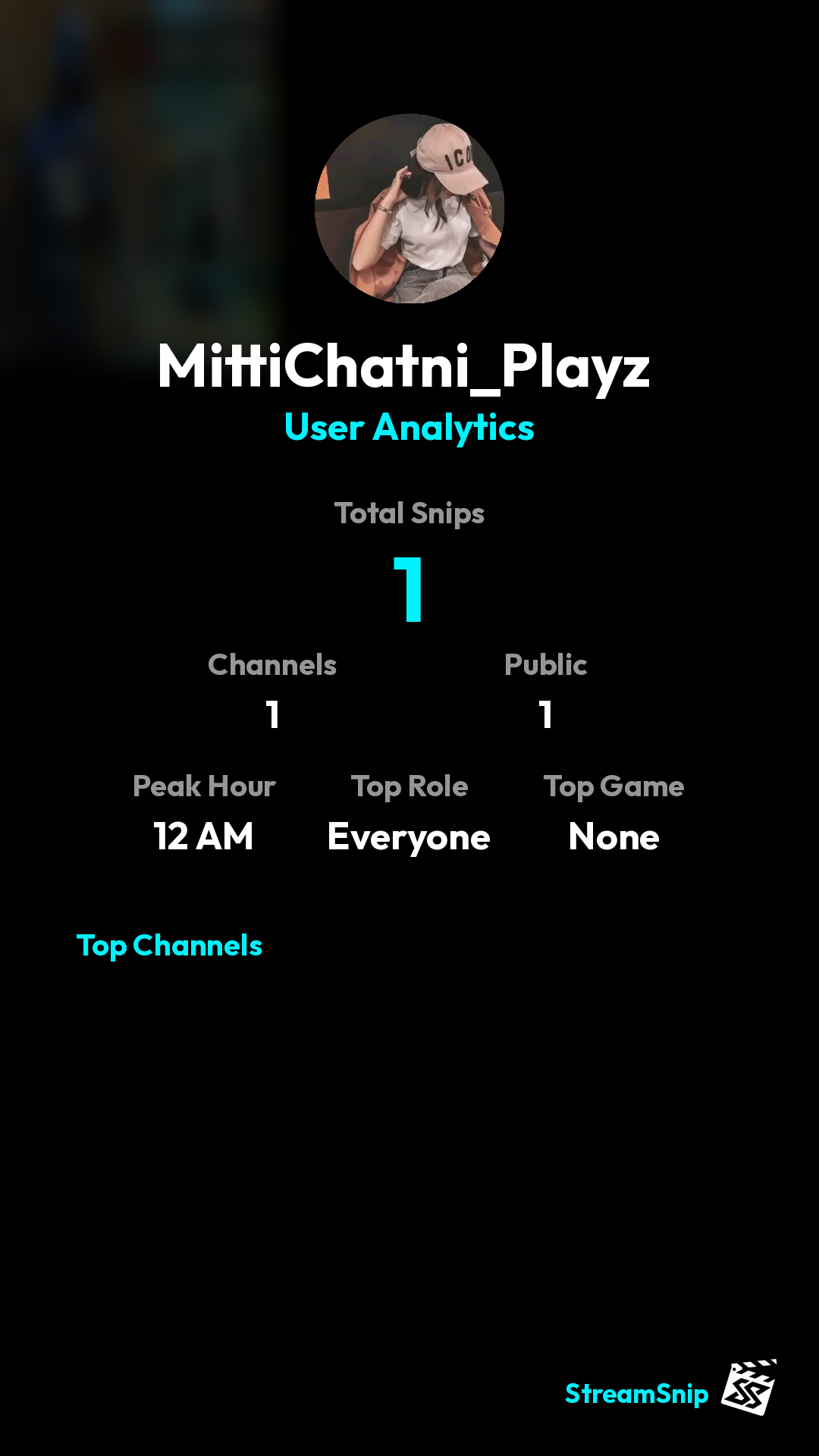 Stats Share Card